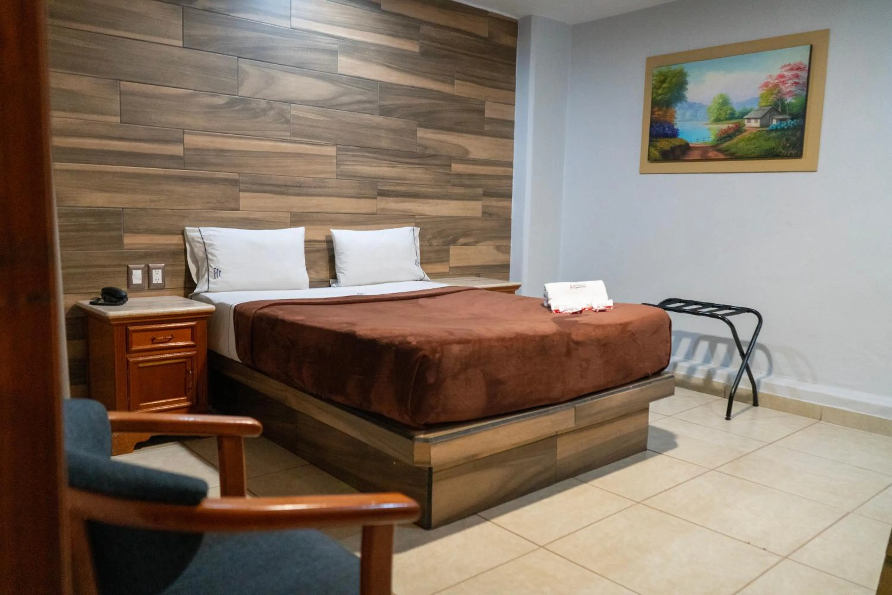 Bed in Hotel Santiago De Compostela - Guadalajara Centro Historico