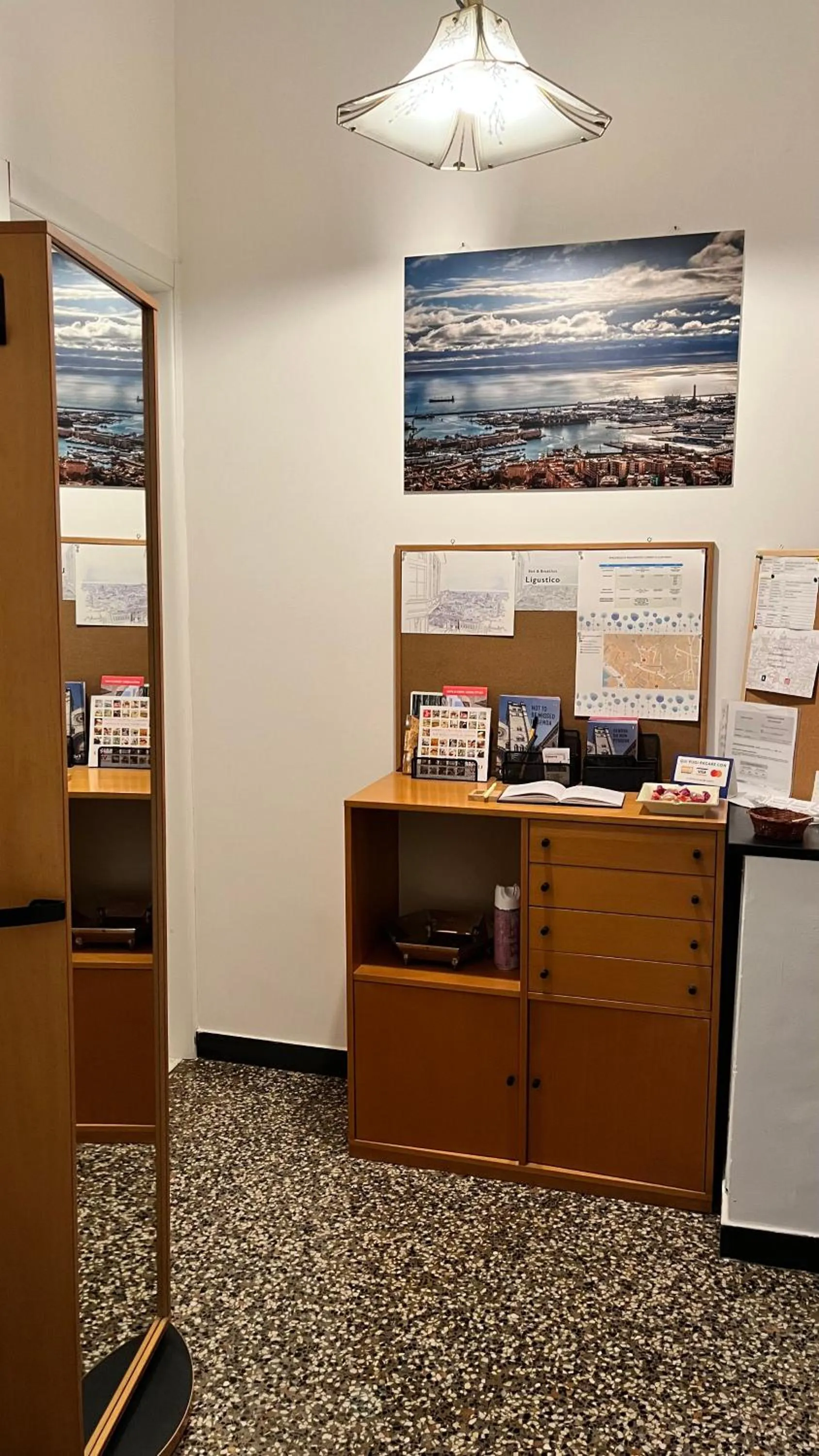 Facade/entrance in B&B Ligustico