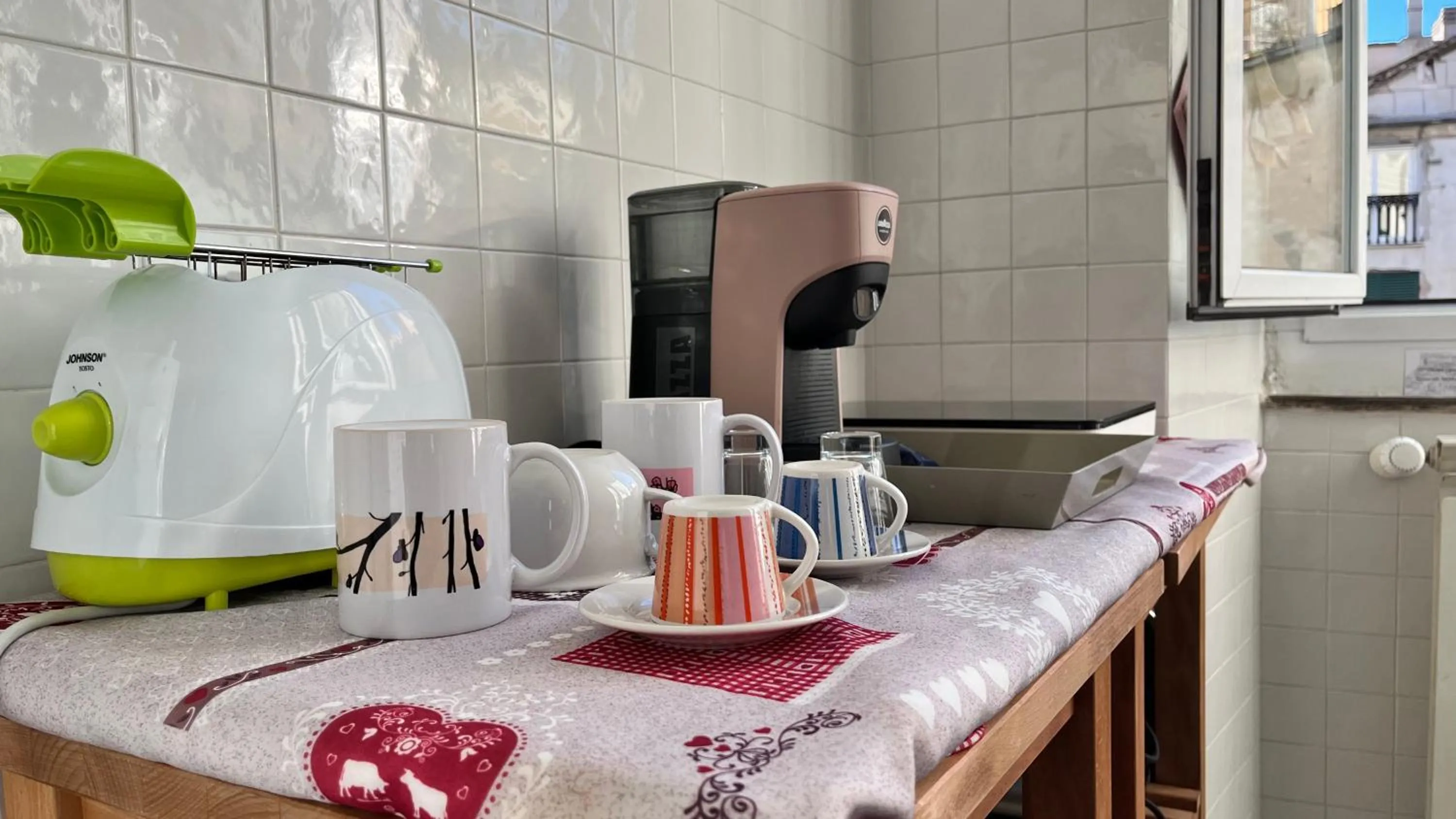 Coffee/tea facilities in B&B Ligustico