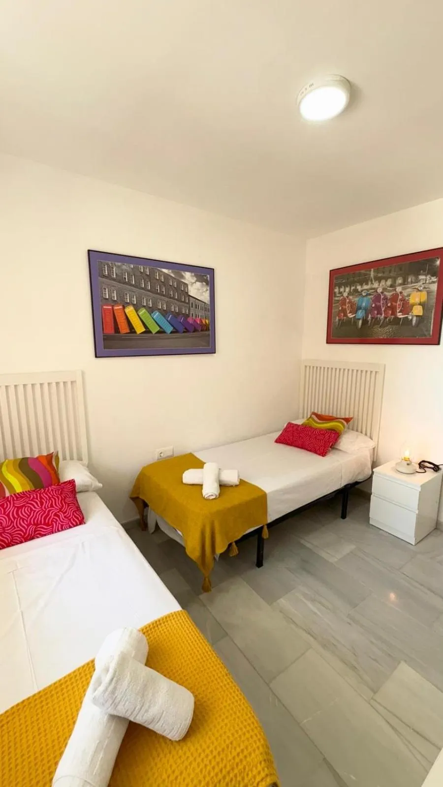 Bed in Fabuloso apartamento a 50m de playa centrico