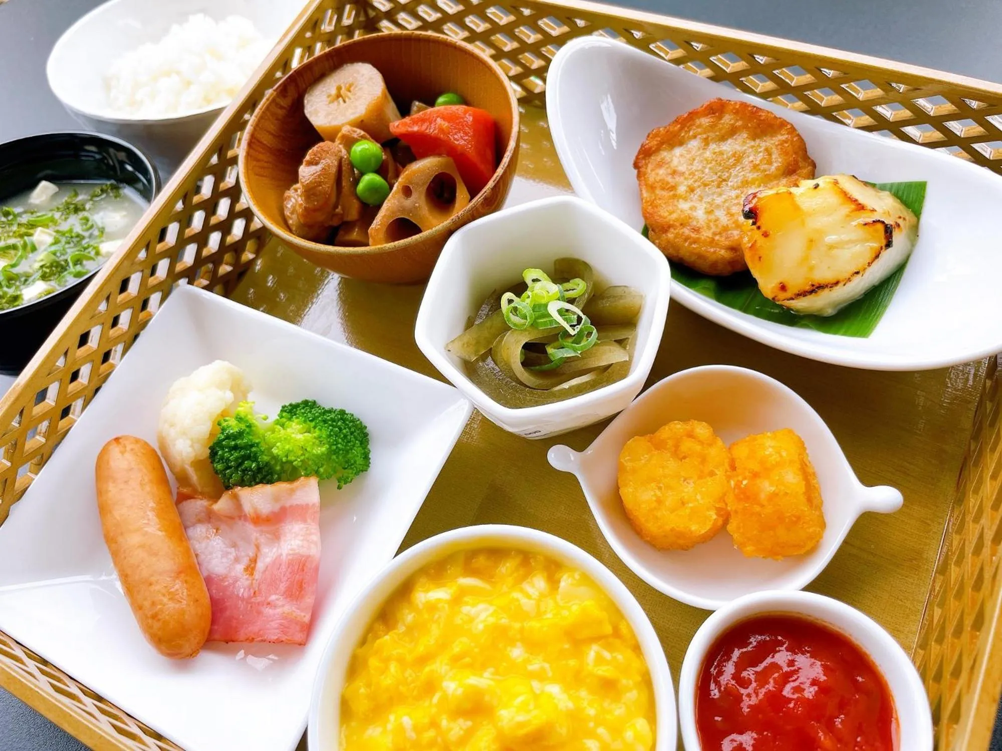 Breakfast in KKR Hotel Hakata