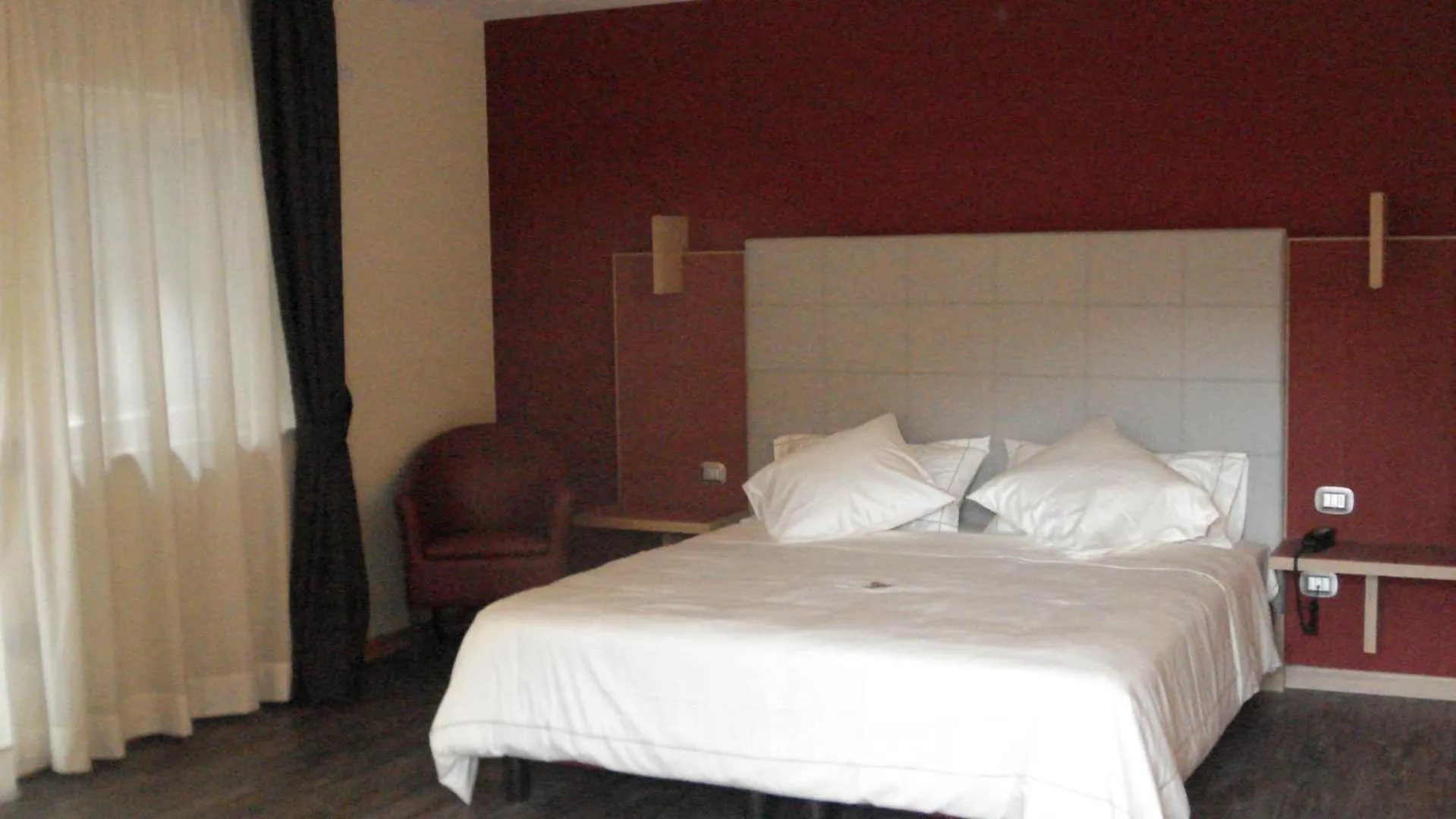 Bed in Hotel Garni Vittoria