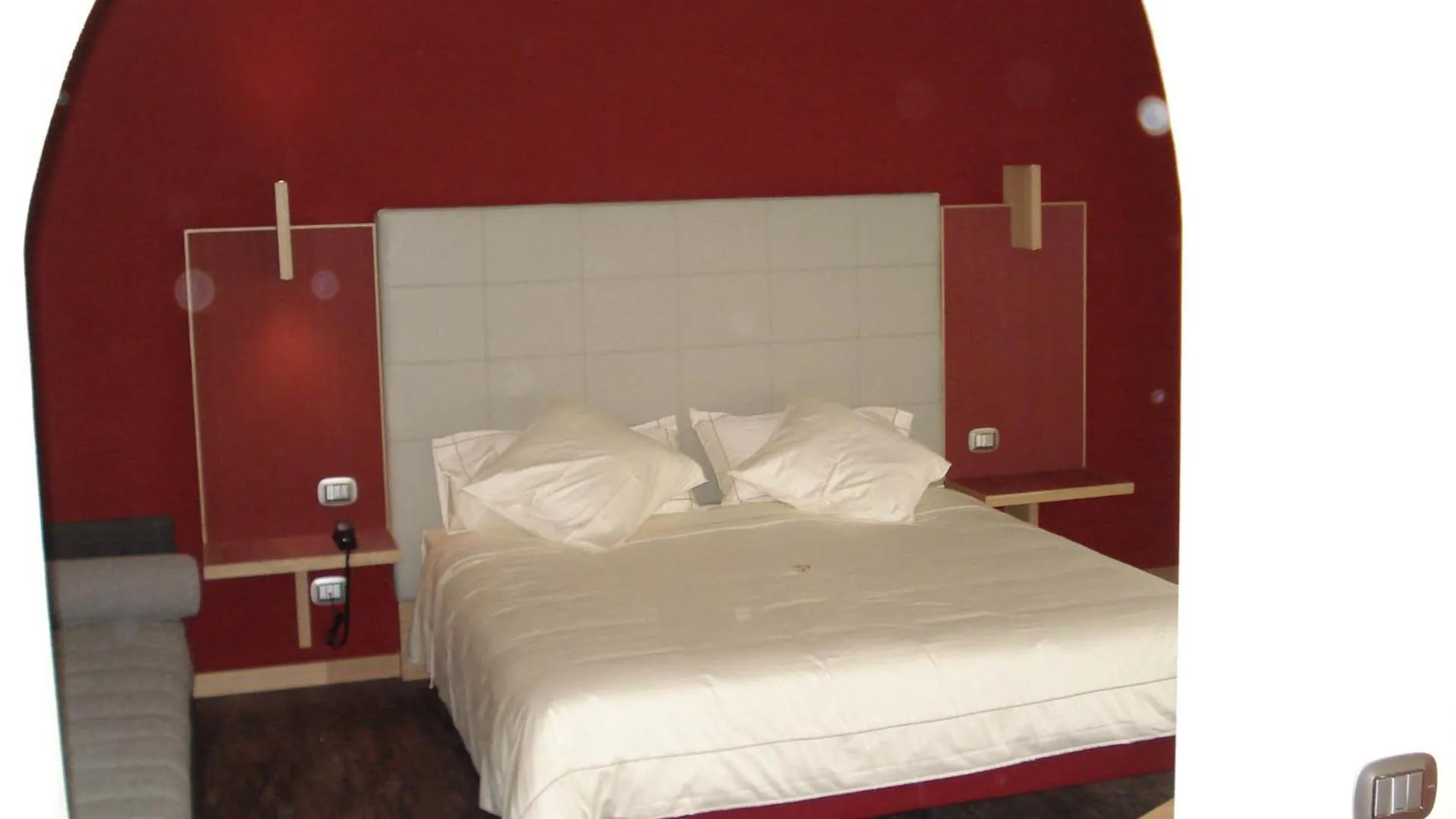 Bed in Hotel Garni Vittoria