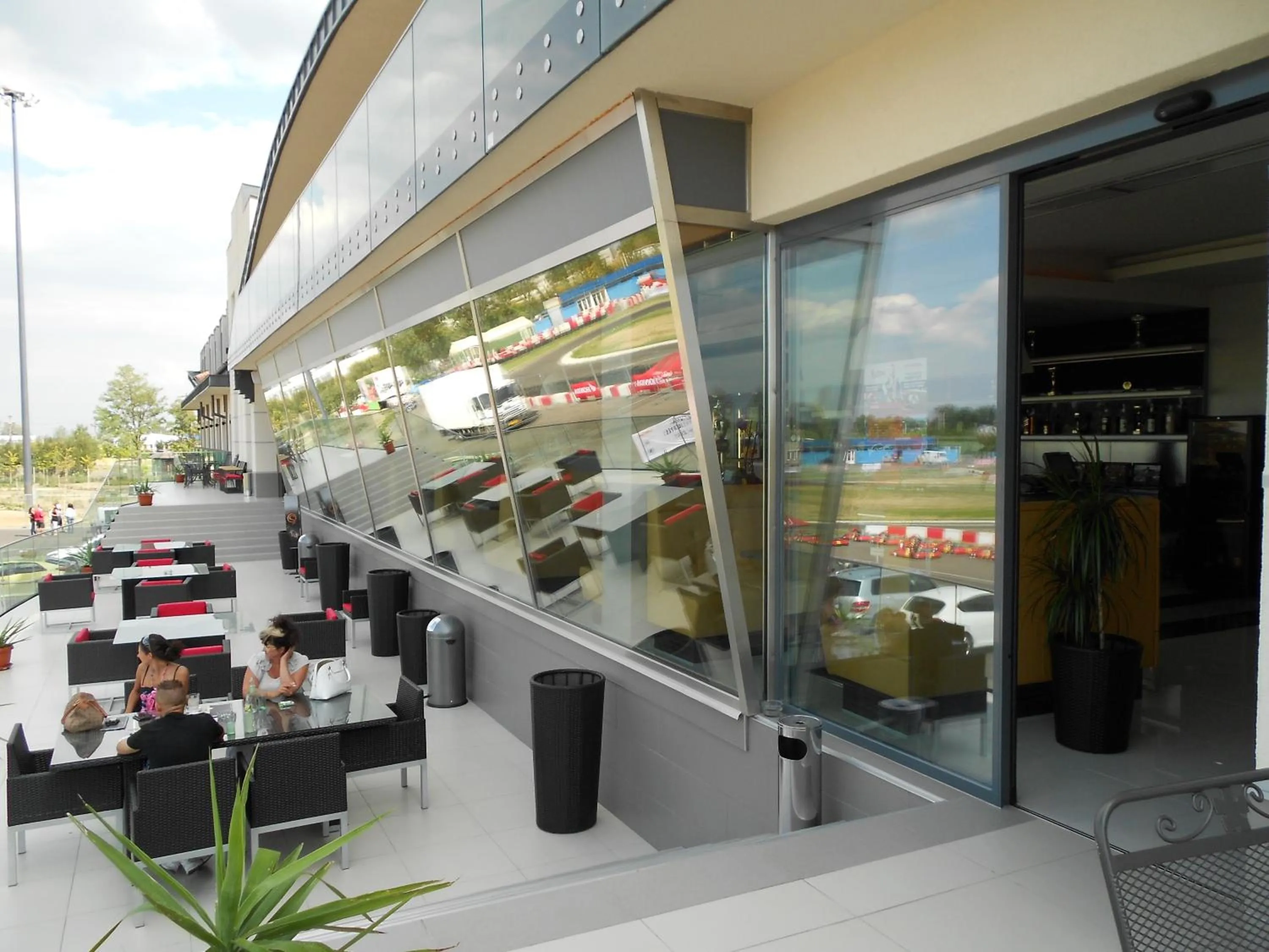 Balcony/Terrace in Gokart Hotel