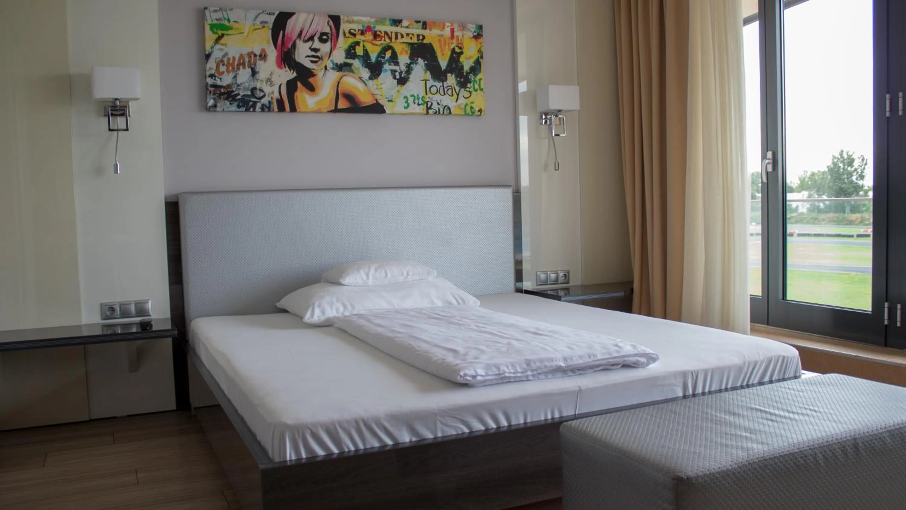 Photo of the whole room, Bed in Gokart Hotel