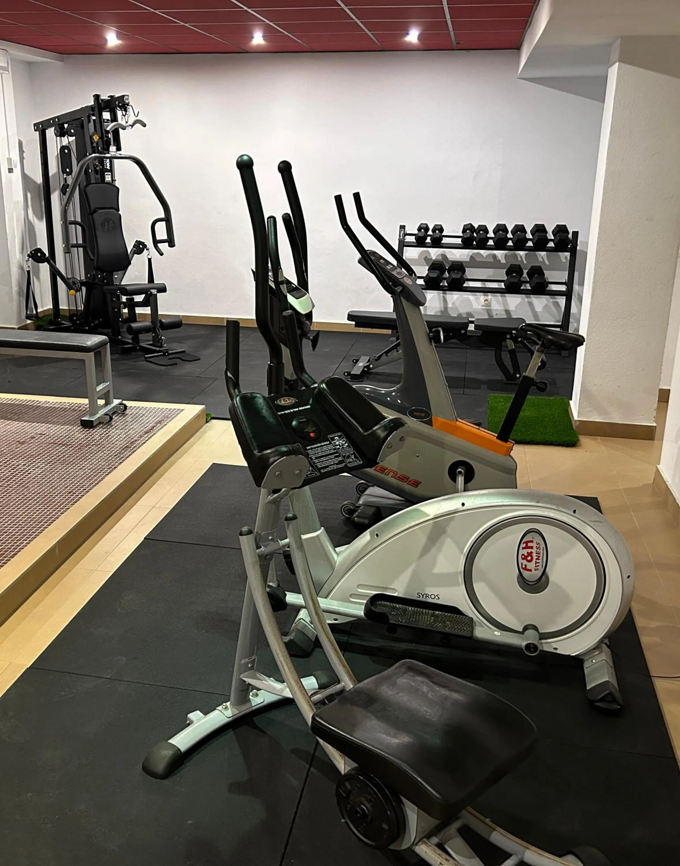 Fitness centre/facilities in Hotel Sercotel Plana Parc