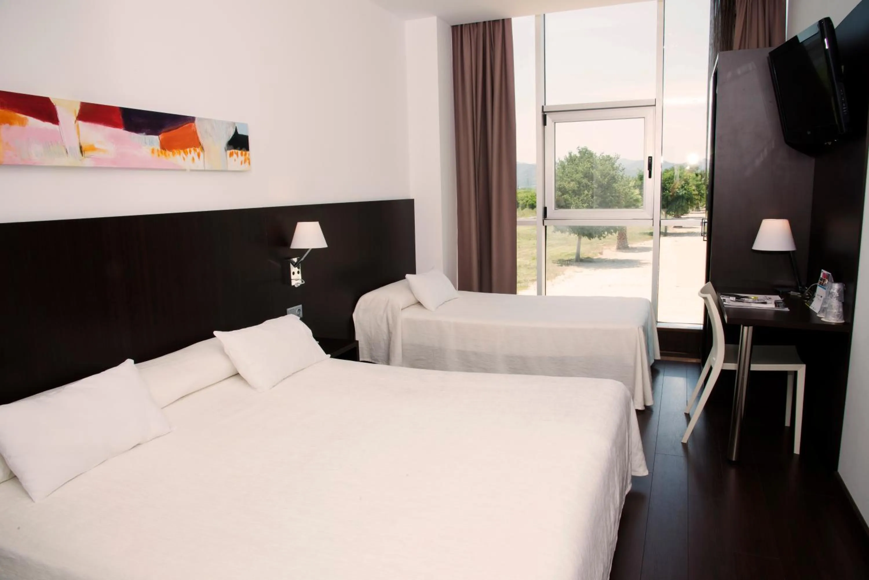 Bed in Hotel Sercotel Plana Parc