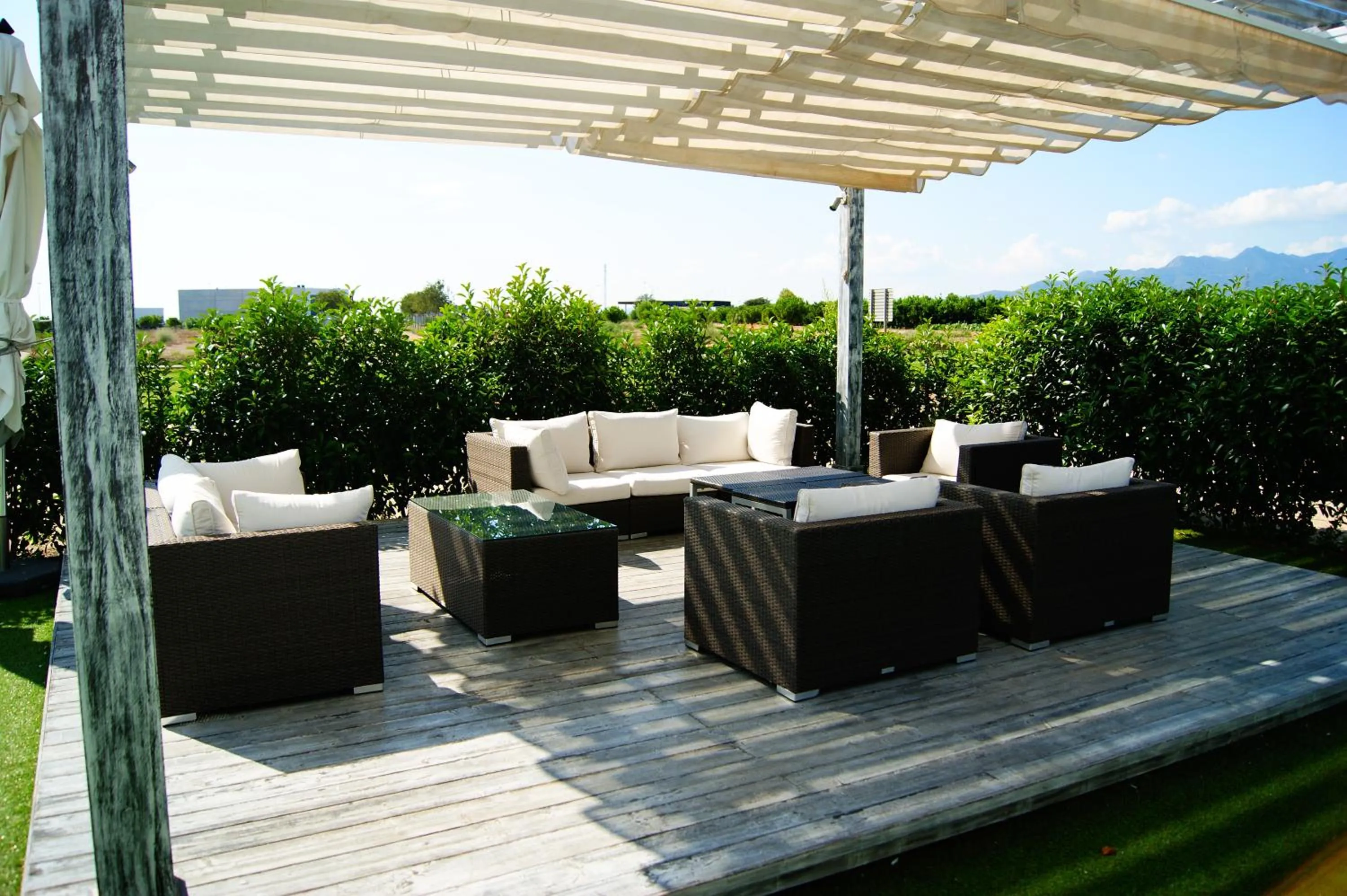 Garden in Hotel Sercotel Plana Parc