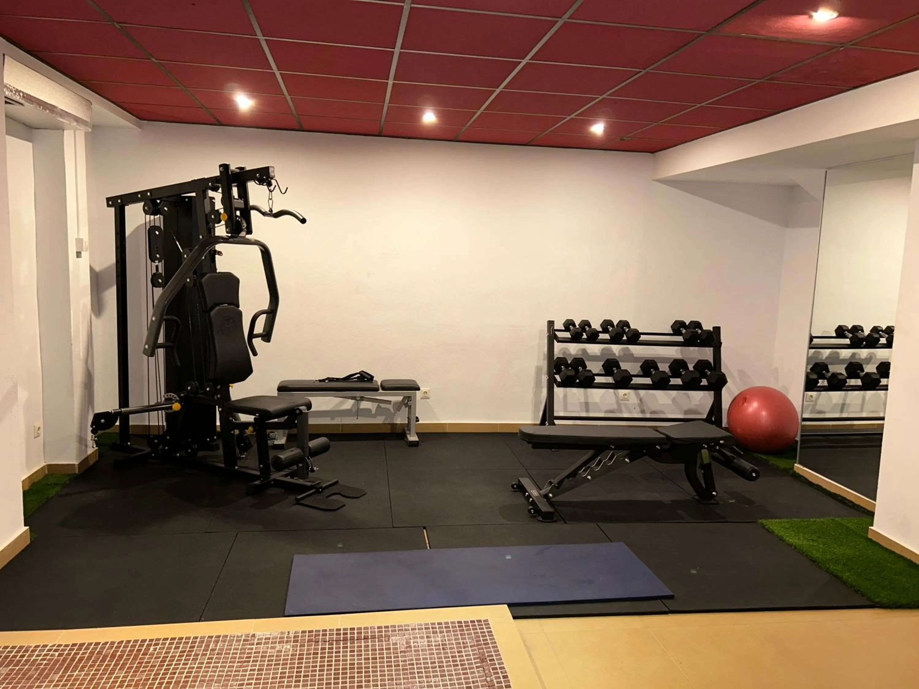 Fitness centre/facilities in Hotel Sercotel Plana Parc