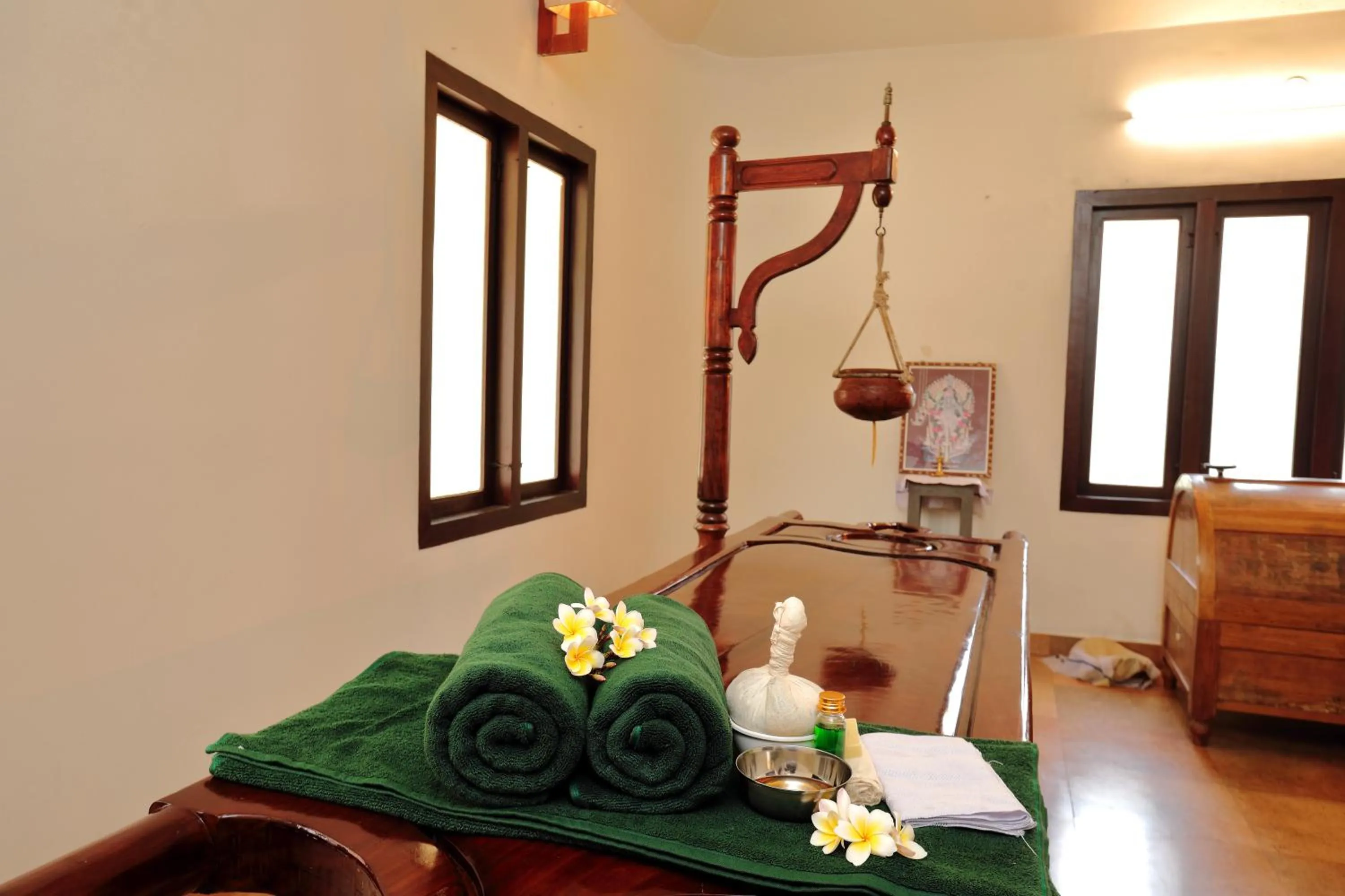 Spa and wellness centre/facilities in The World Backwaters, Alleppey