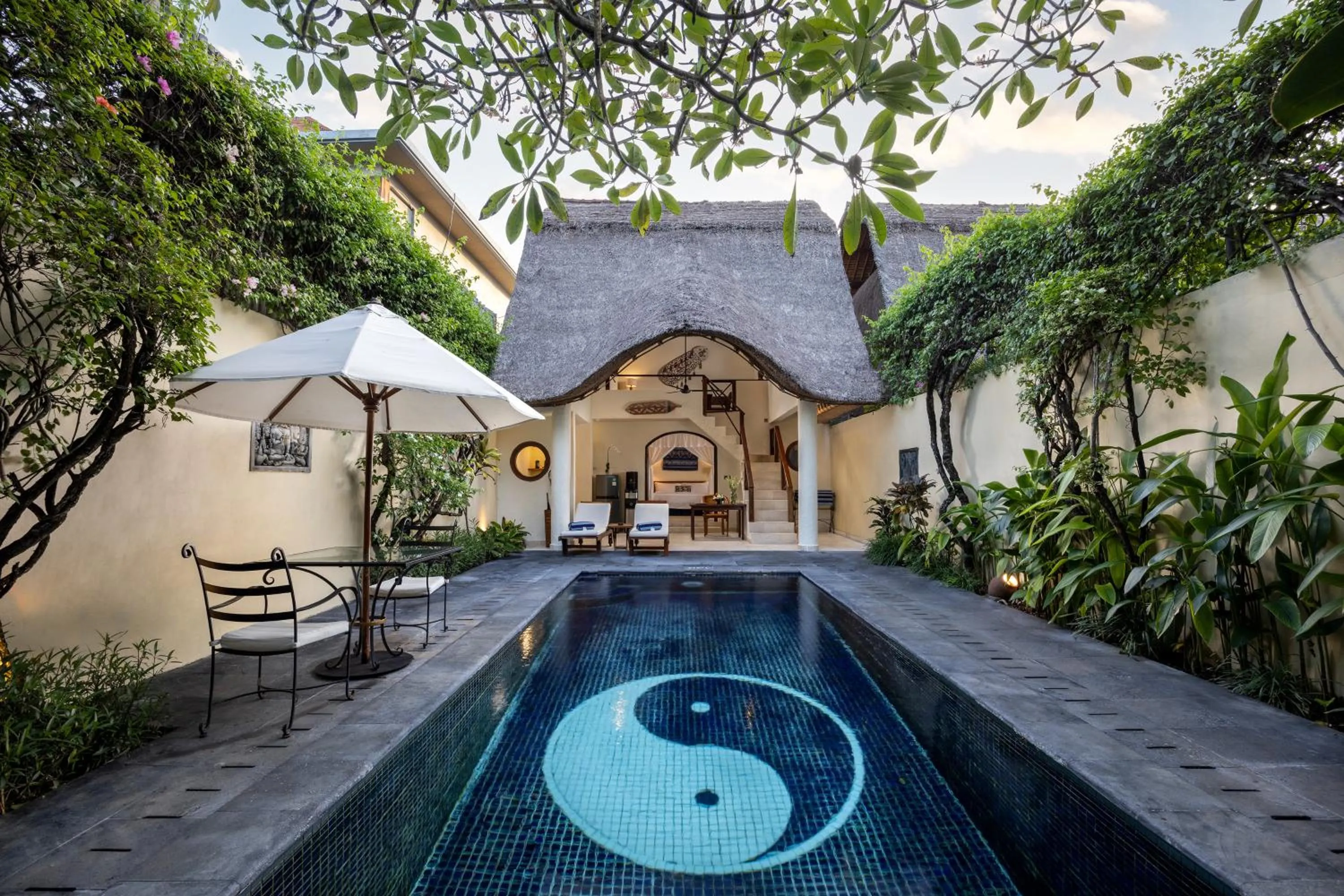 Pool view in Impiana Private Villas Seminyak