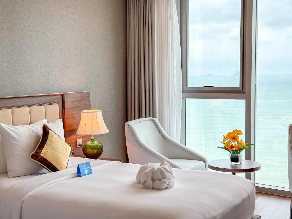 Bed in Nha Trang Horizon Hotel