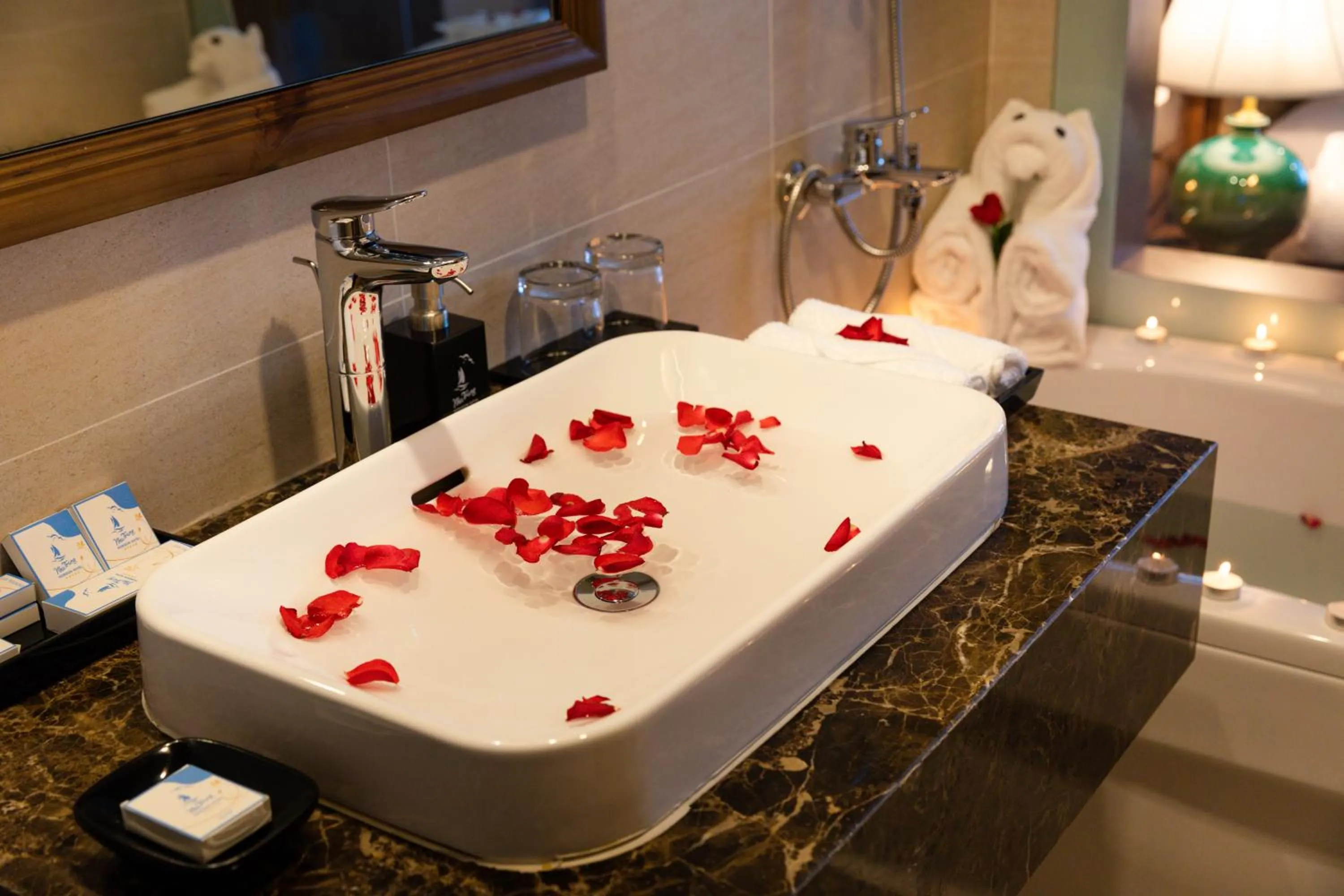 Bathroom in Nha Trang Horizon Hotel