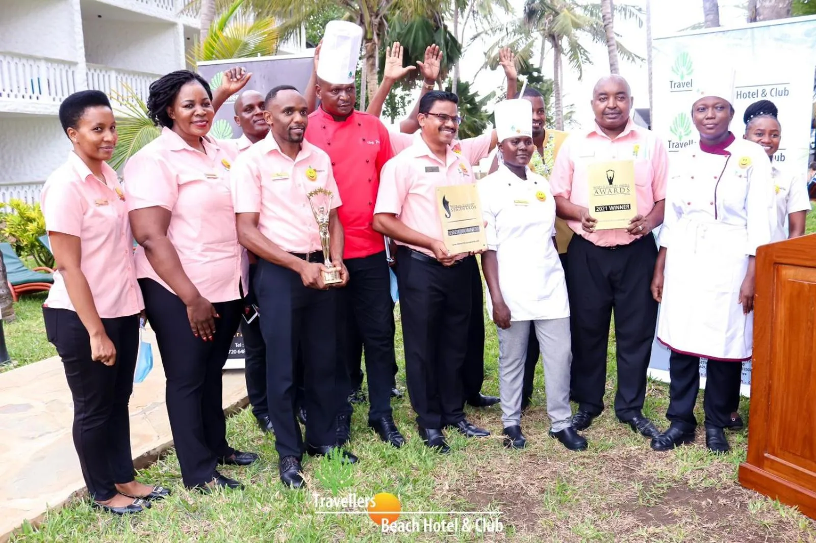 Certificate/Award in Travellers Beach Hotel & SPA