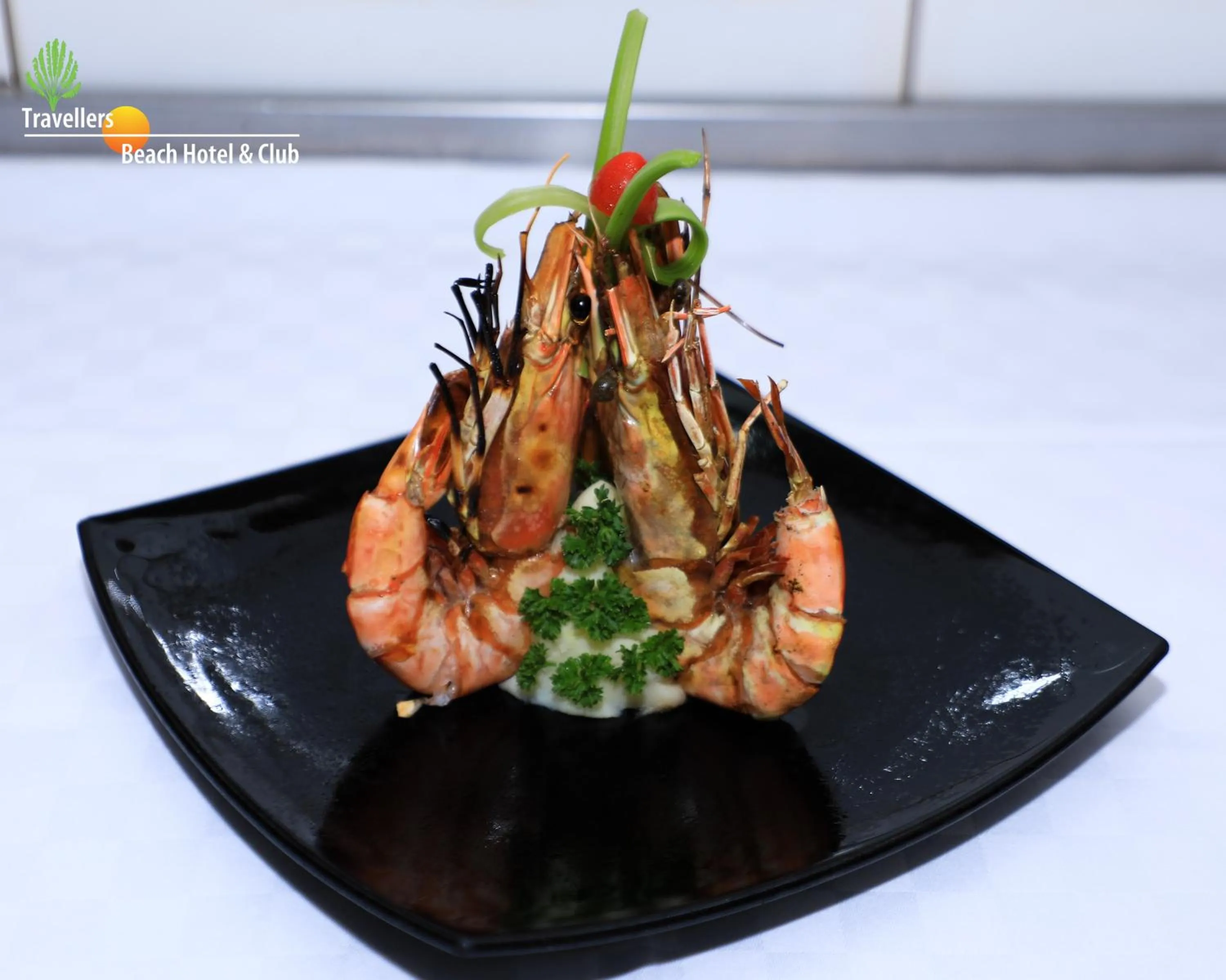 Food in Travellers Beach Hotel & SPA