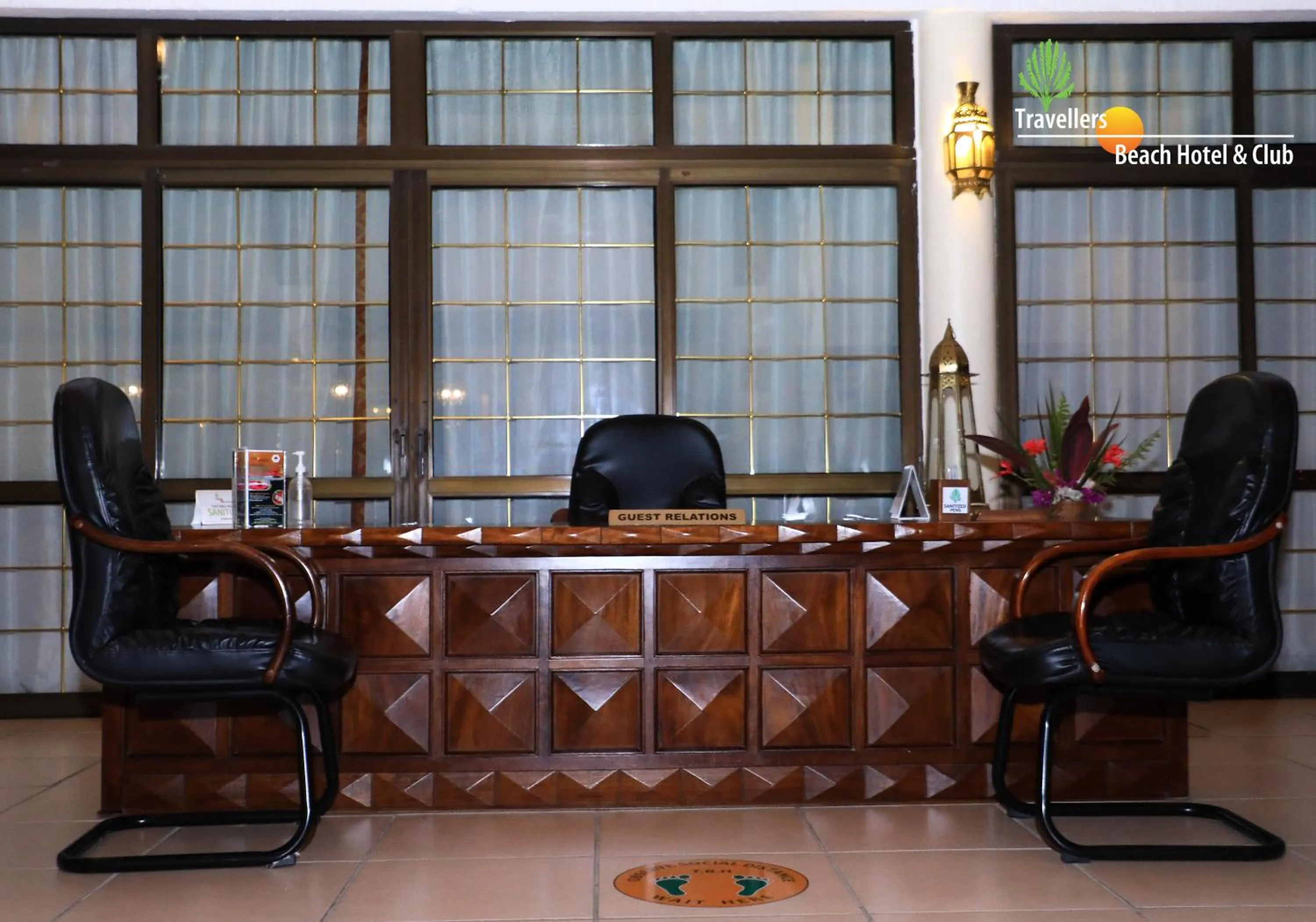 Lobby or reception in Travellers Beach Hotel & SPA