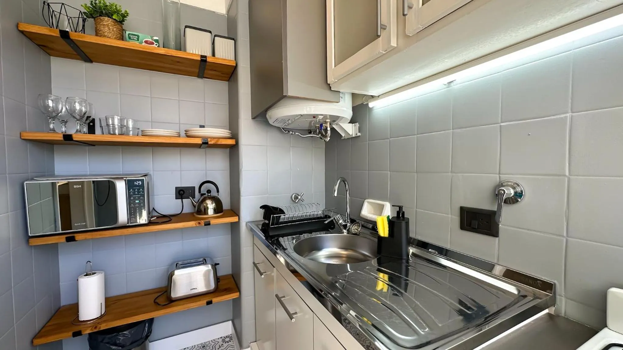 Kitchen or kitchenette in Soho Rentals