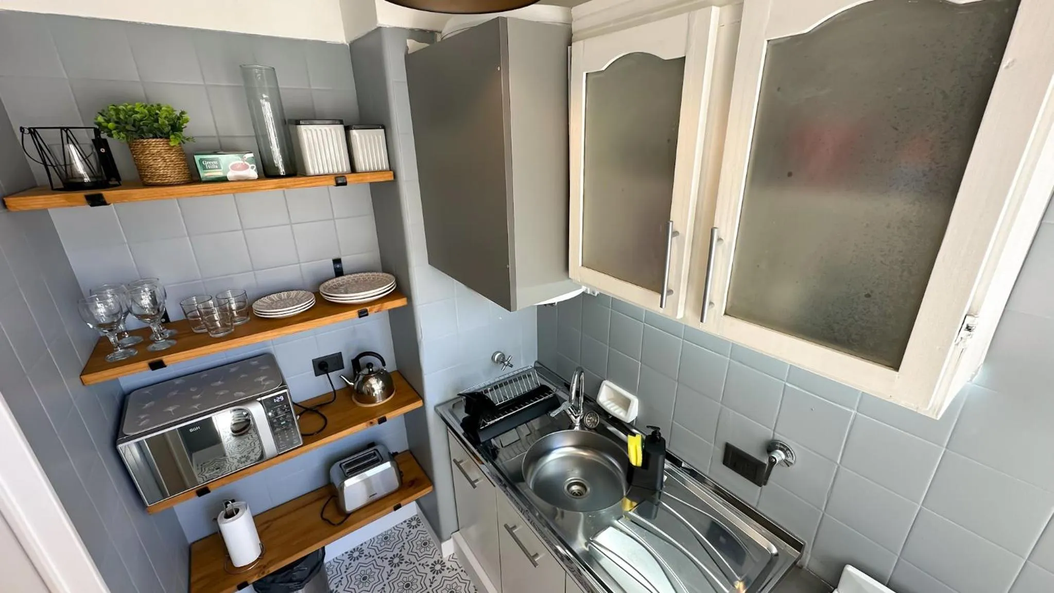 Kitchen or kitchenette in Soho Rentals