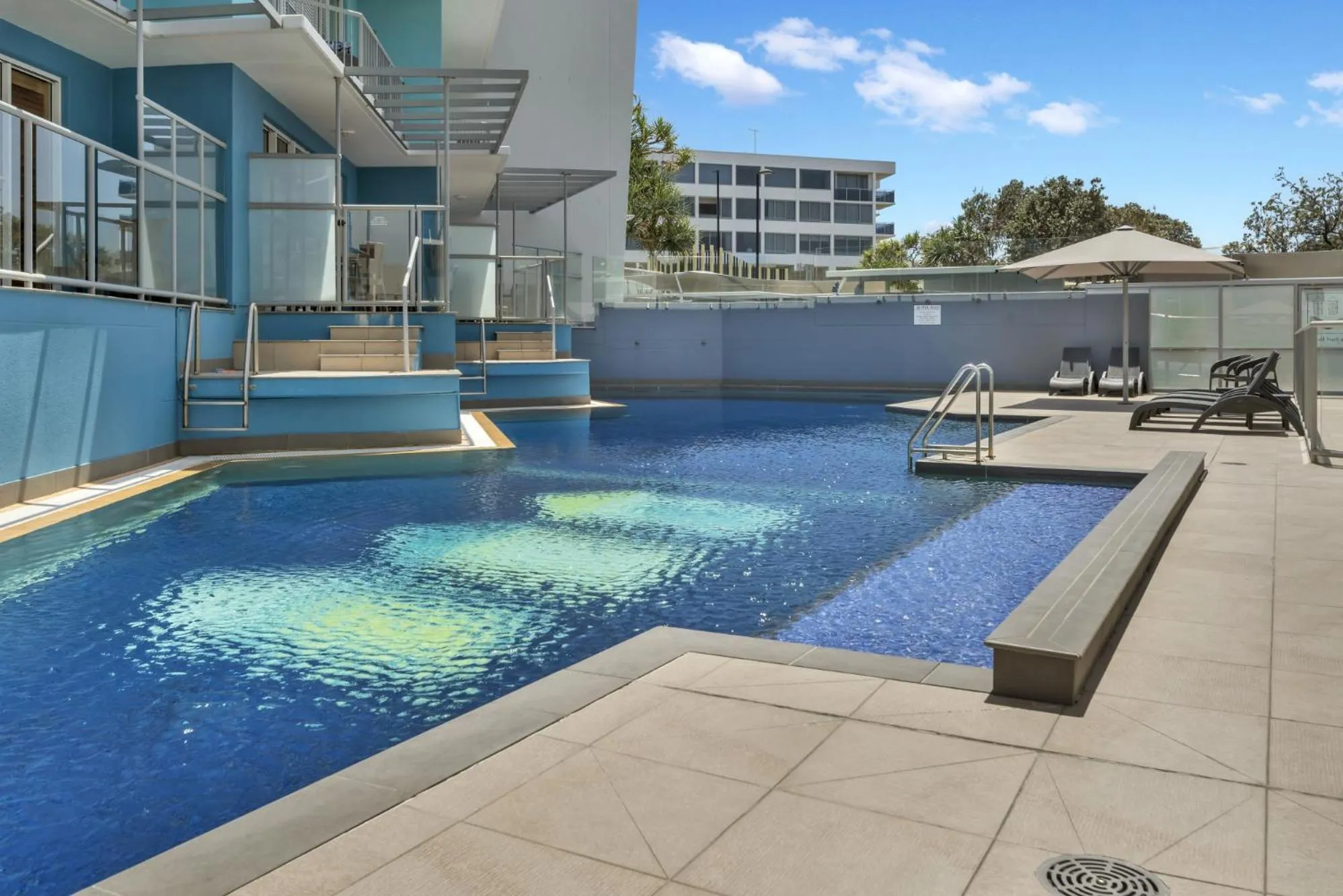 Swimming pool in Rolling Surf Resort