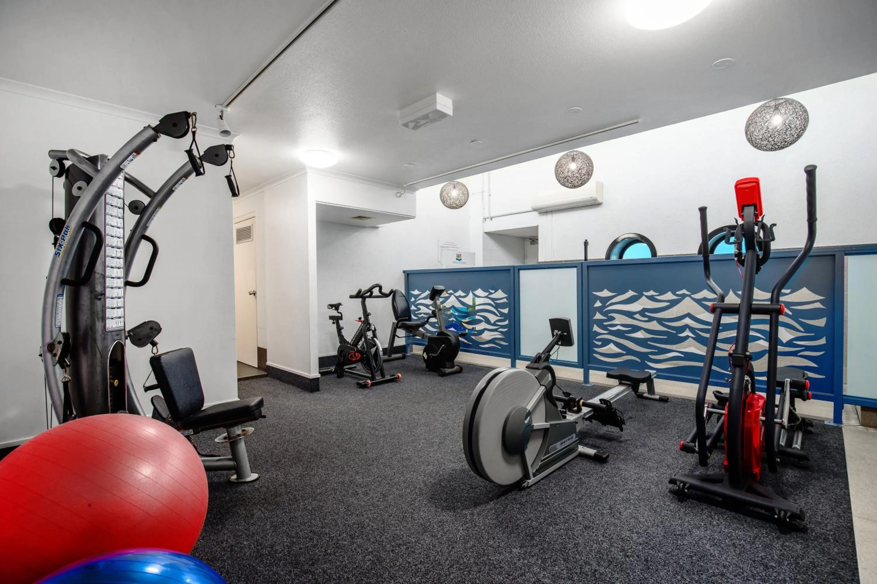 Fitness centre/facilities in Rolling Surf Resort