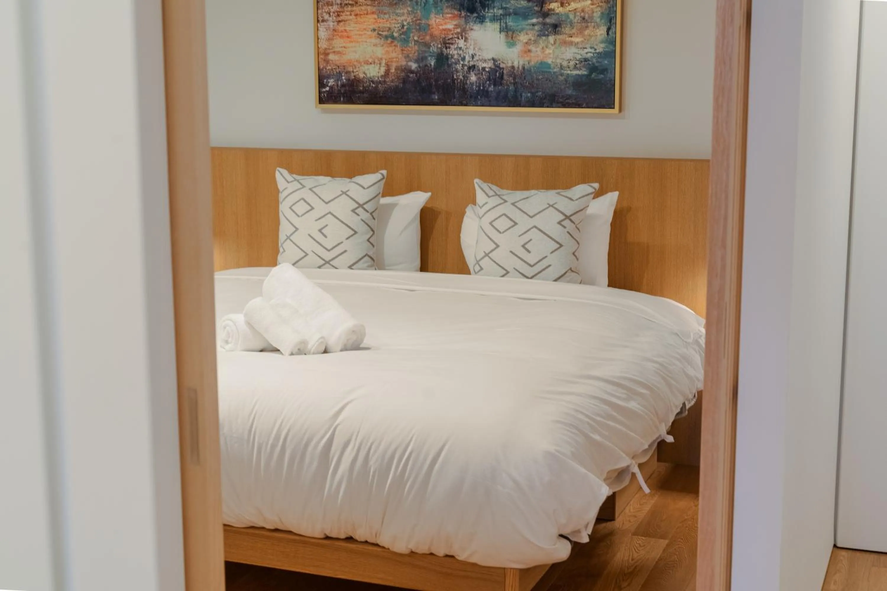 Bed in Wadano Gateway Suites & Apartments