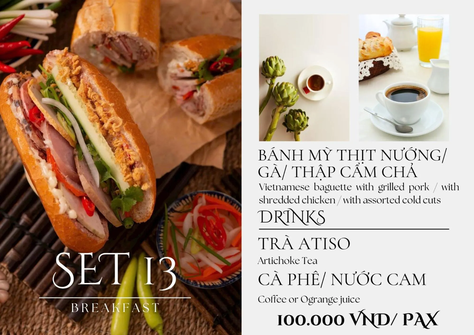 Breakfast in NATURE LAND 2 - Song Anh Hotel Dalat