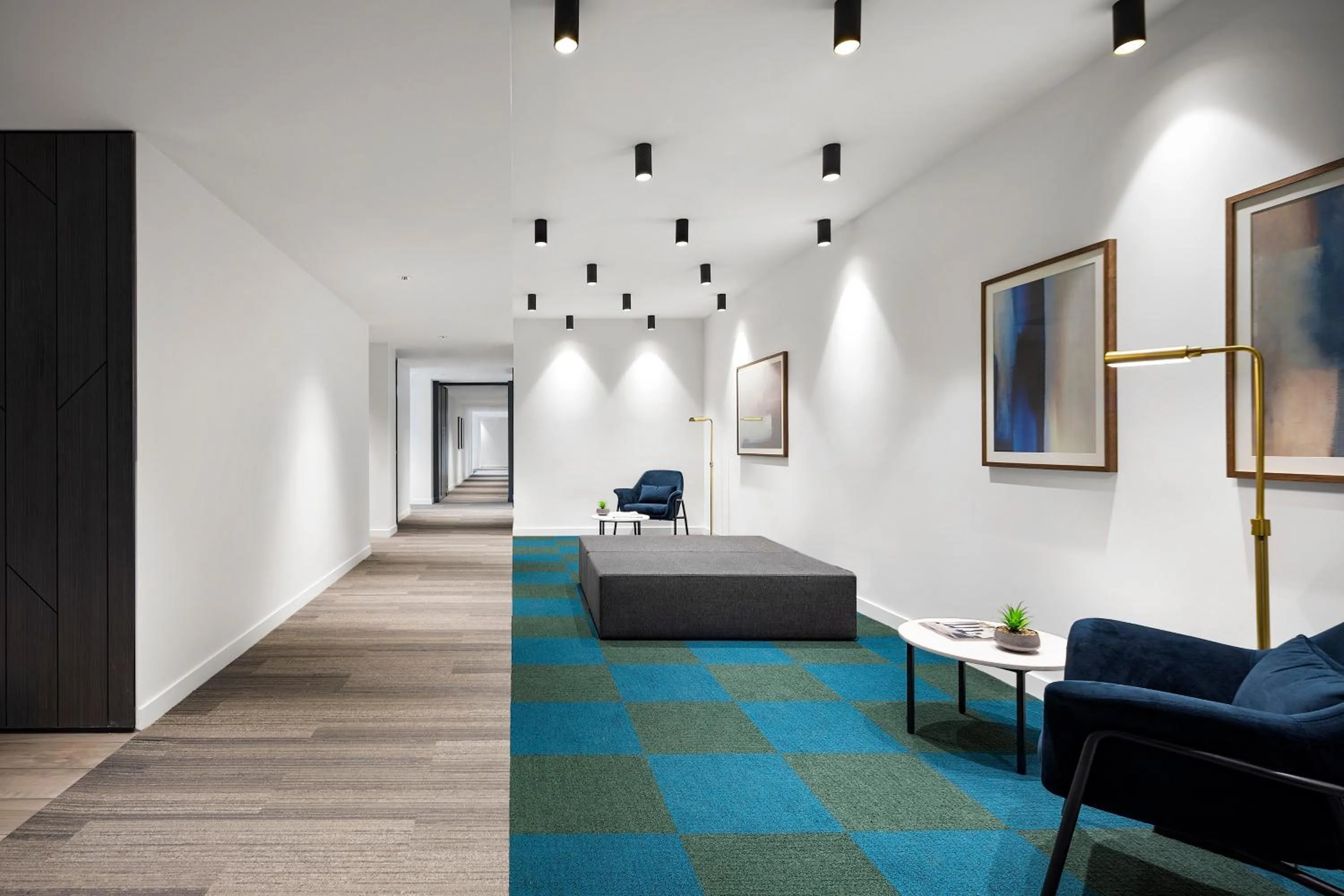 Seating area in Quest Burwood East