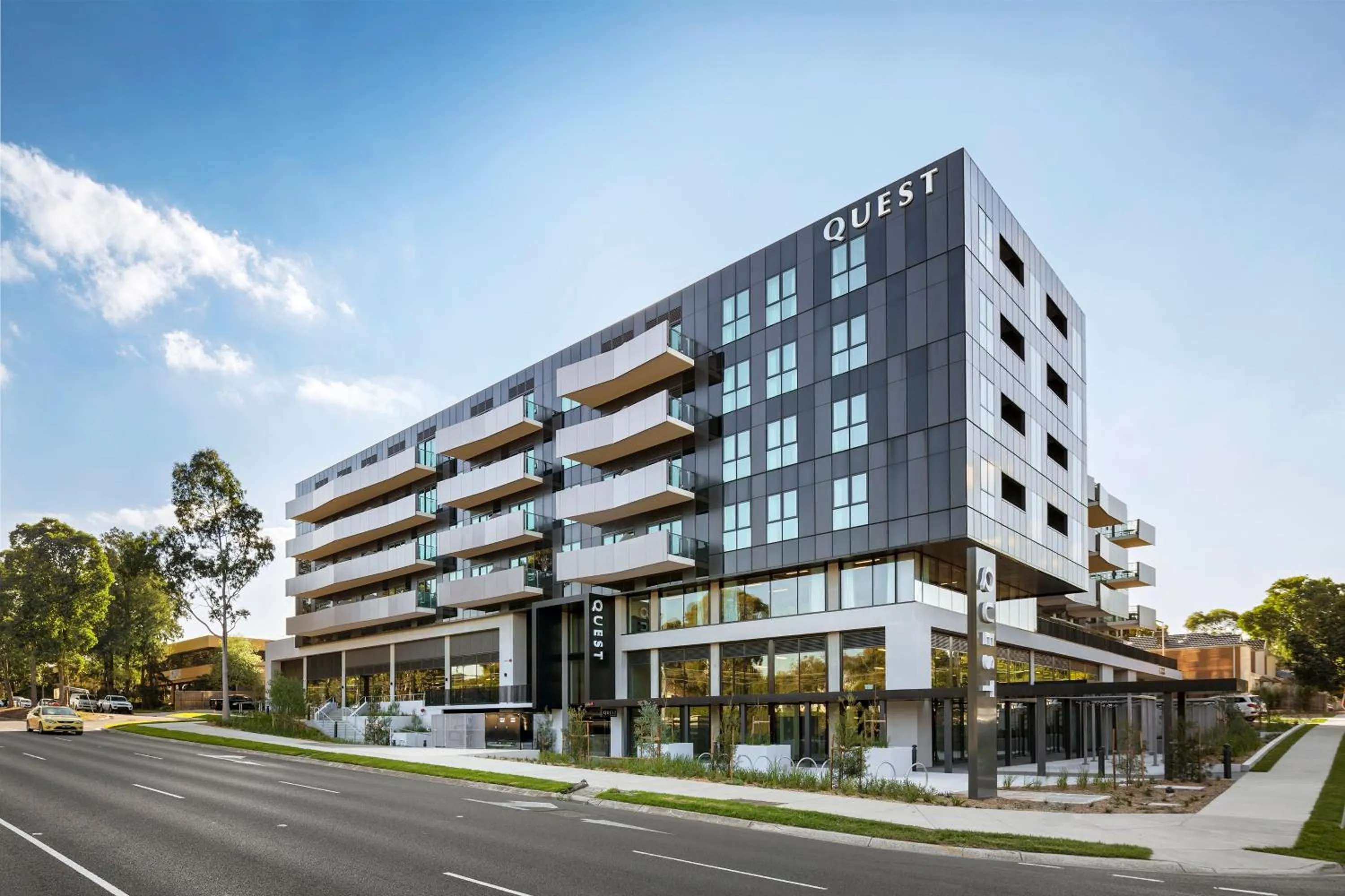 Property building in Quest Burwood East