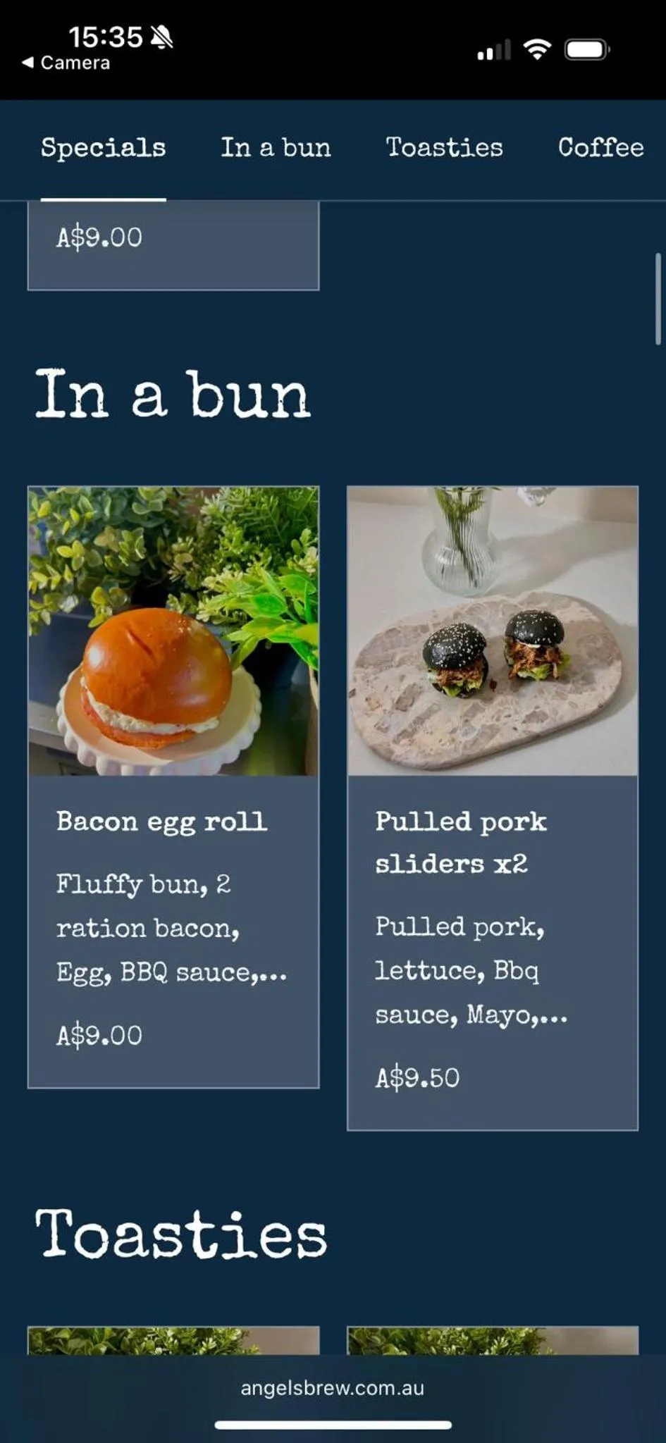 Food and drinks in Quest Burwood East