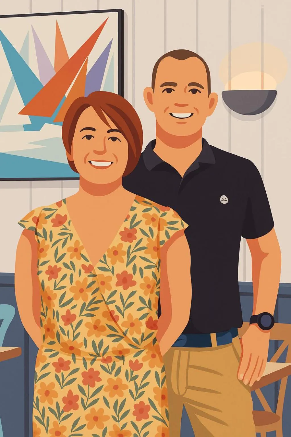 Staff in Hotel Restaurant L'Atlantique