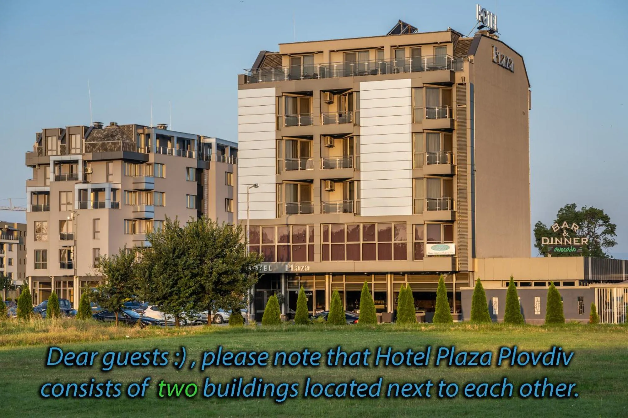 Property building in Plaza Hotel Plovdiv - Free Parking