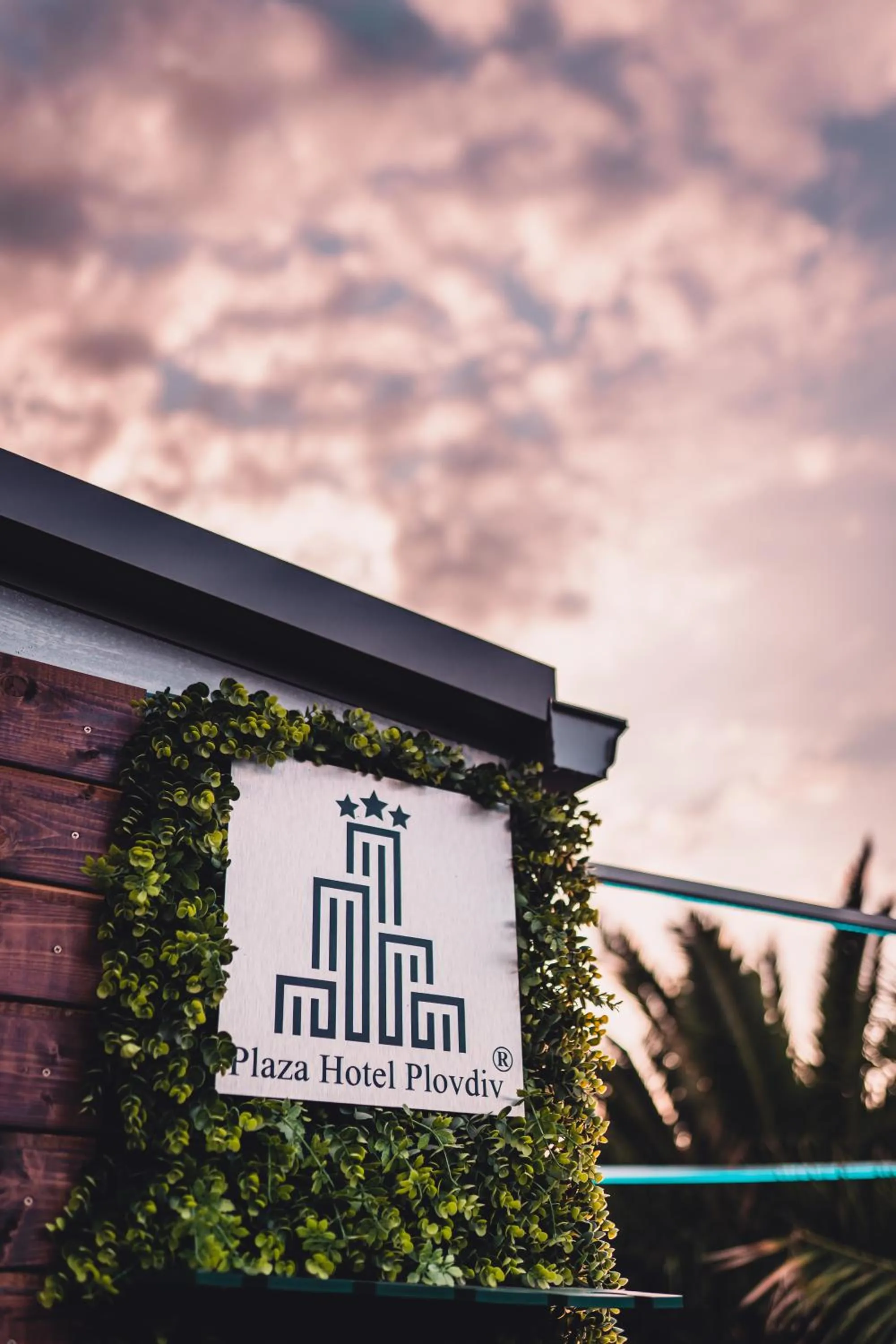 Property logo or sign in Plaza Hotel Plovdiv - Free Parking