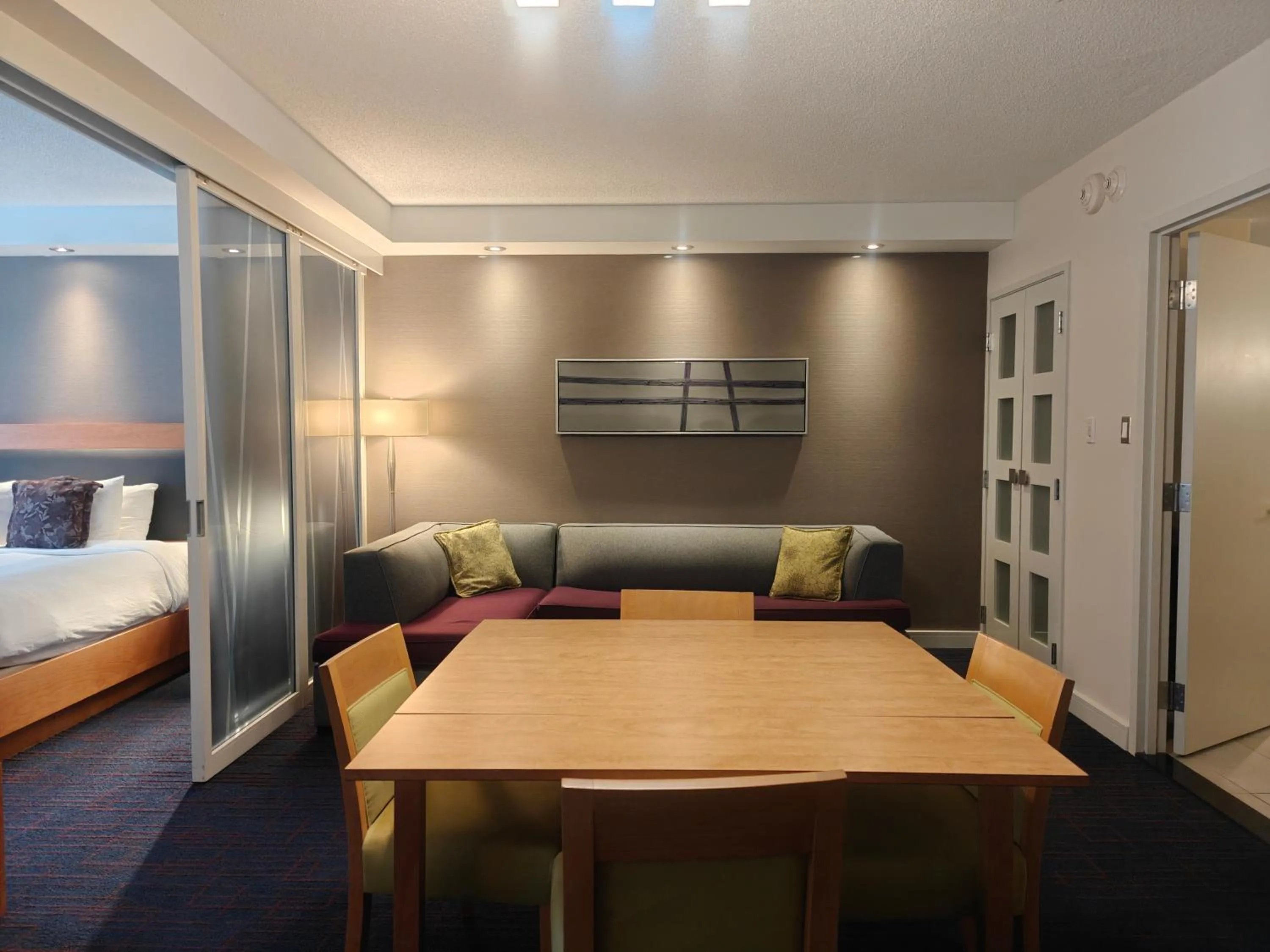 Bed in Hotel Forestel