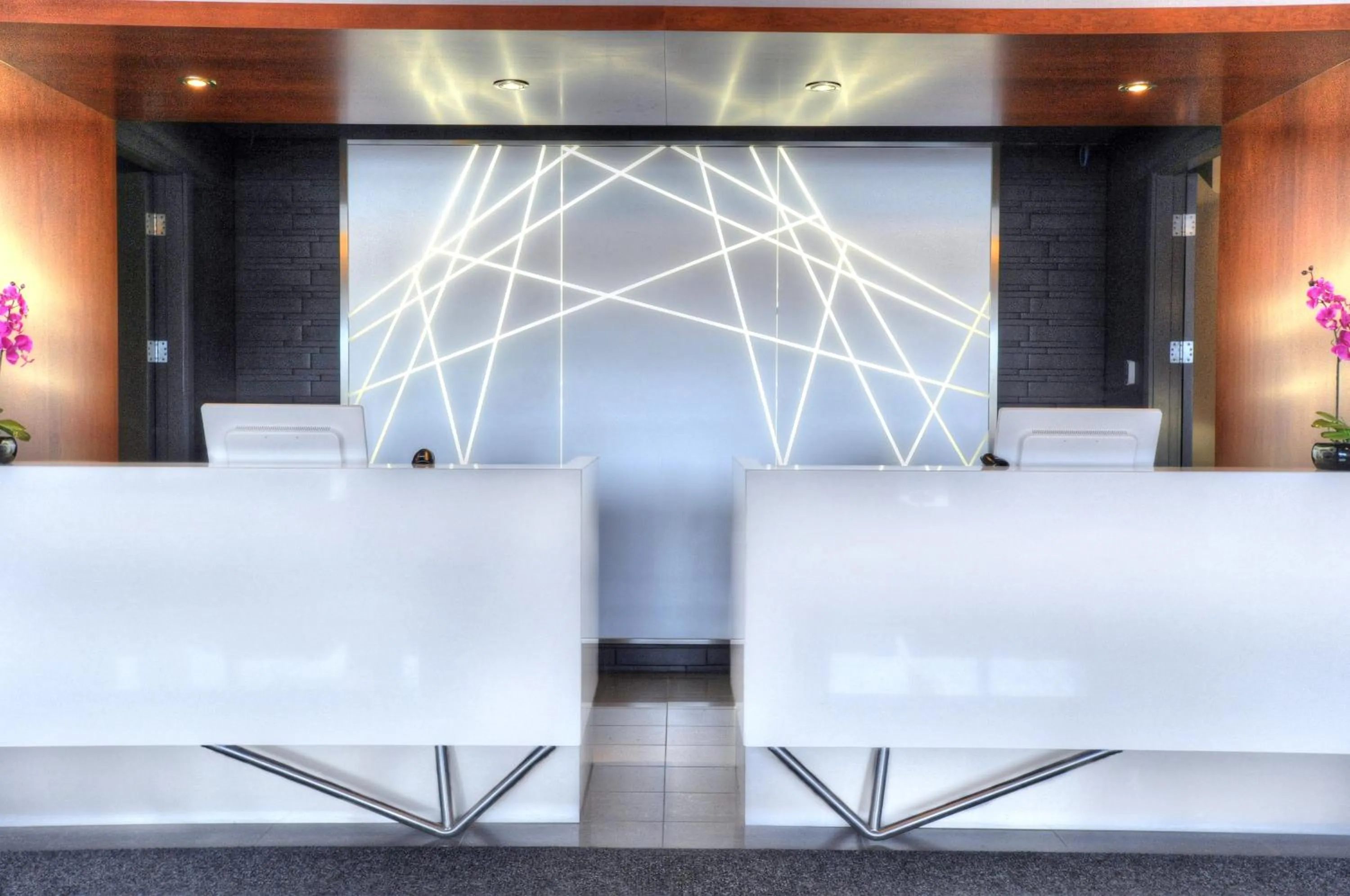 Lobby or reception in Hotel Forestel