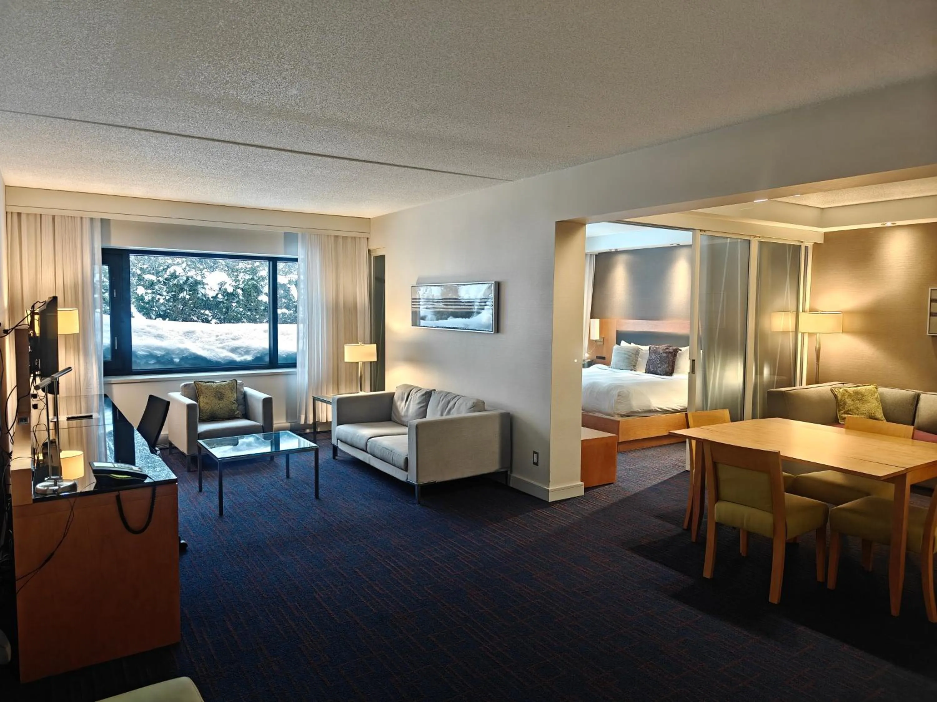 Bed in Hotel Forestel