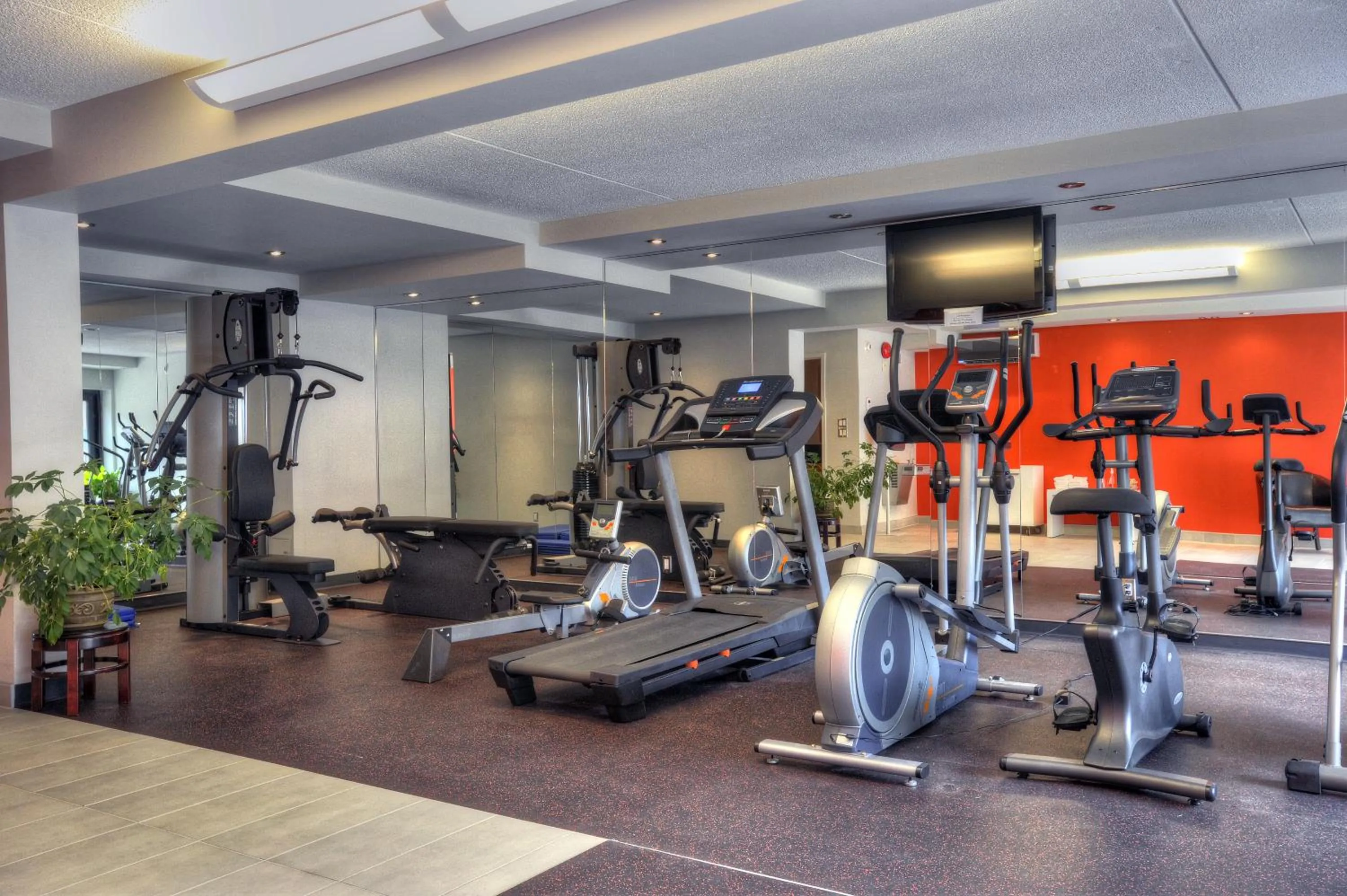 Fitness centre/facilities in Hotel Forestel
