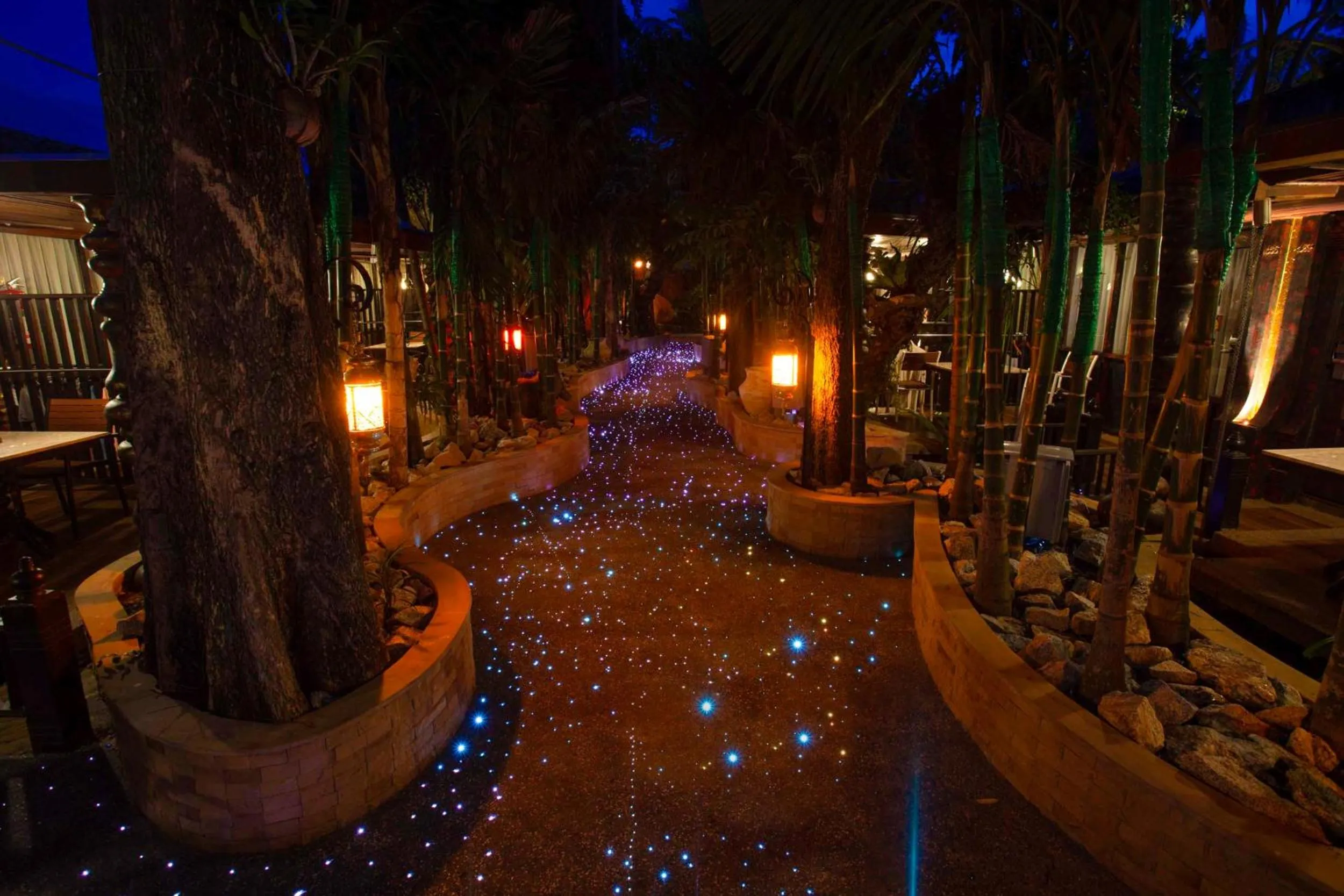 Garden view in Sawasdee Village