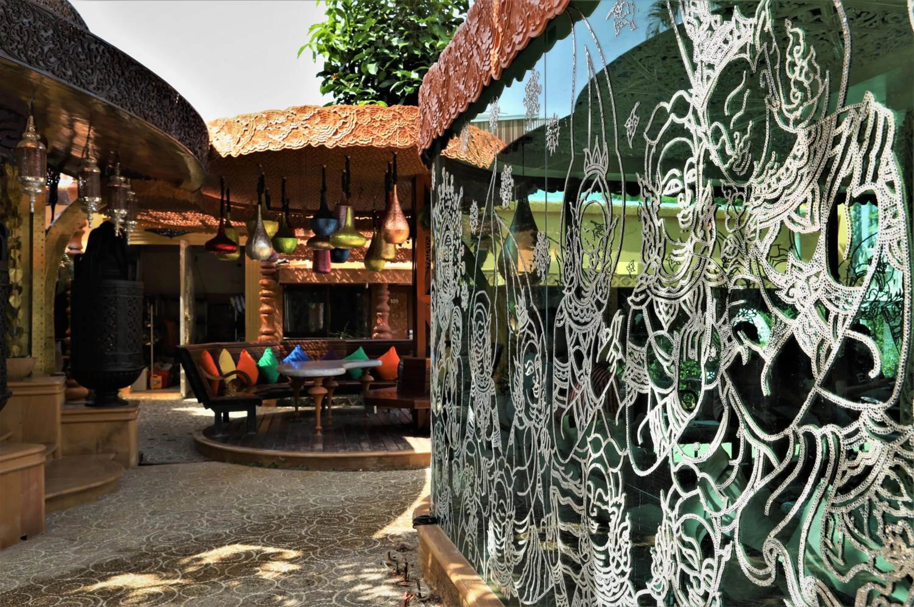 Garden in Sawasdee Village