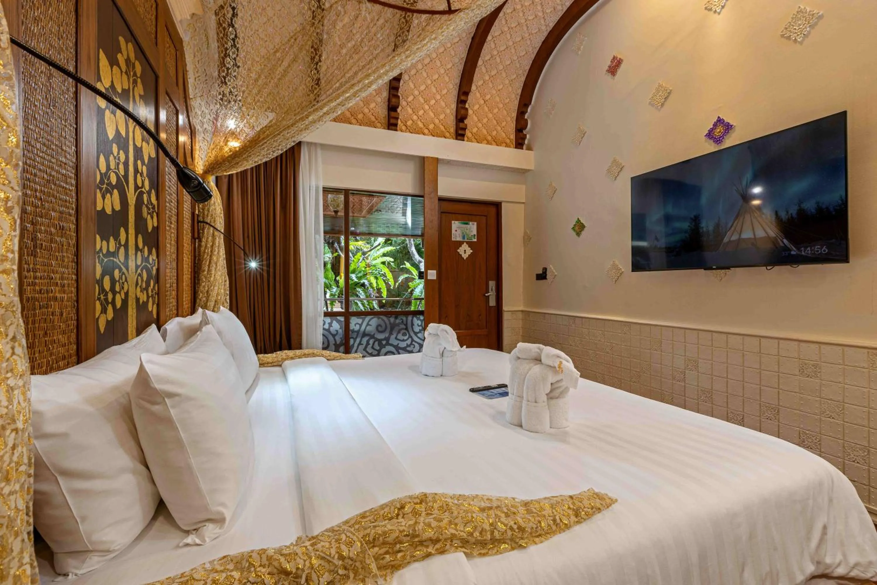 Bedroom, Bed in Sawasdee Village