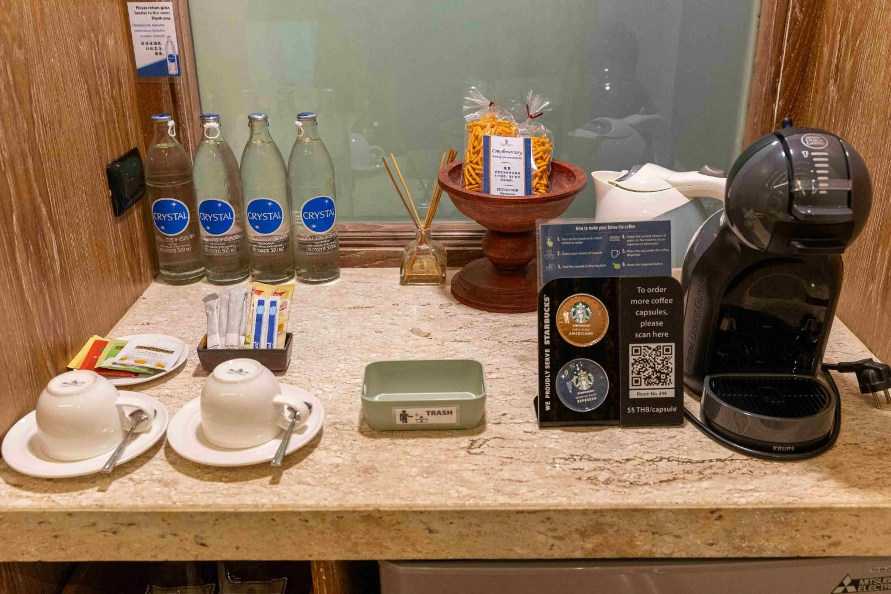 Coffee/tea facilities in Sawasdee Village