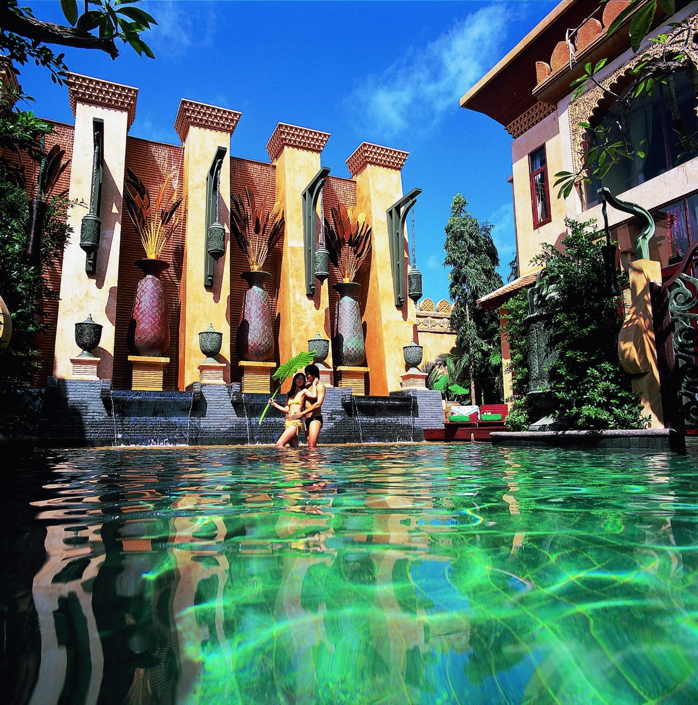 Swimming pool in Sawasdee Village