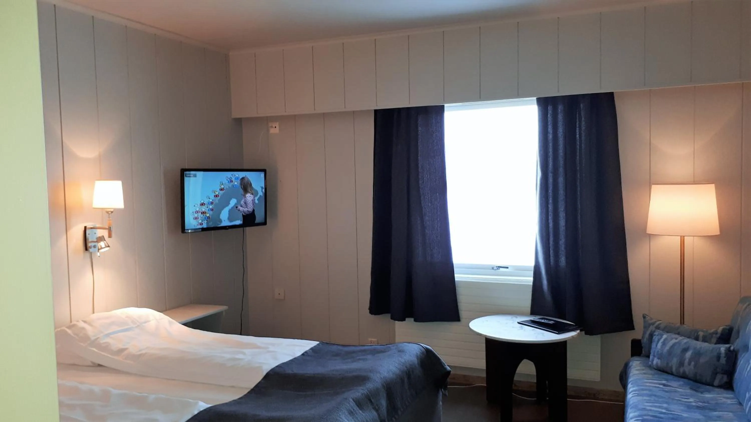 Bedroom, Bed in Rødungstøl Høyfjellshotell