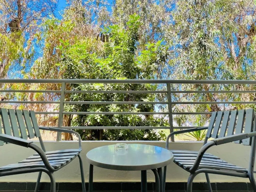 Balcony/Terrace in Karteros Hotel
