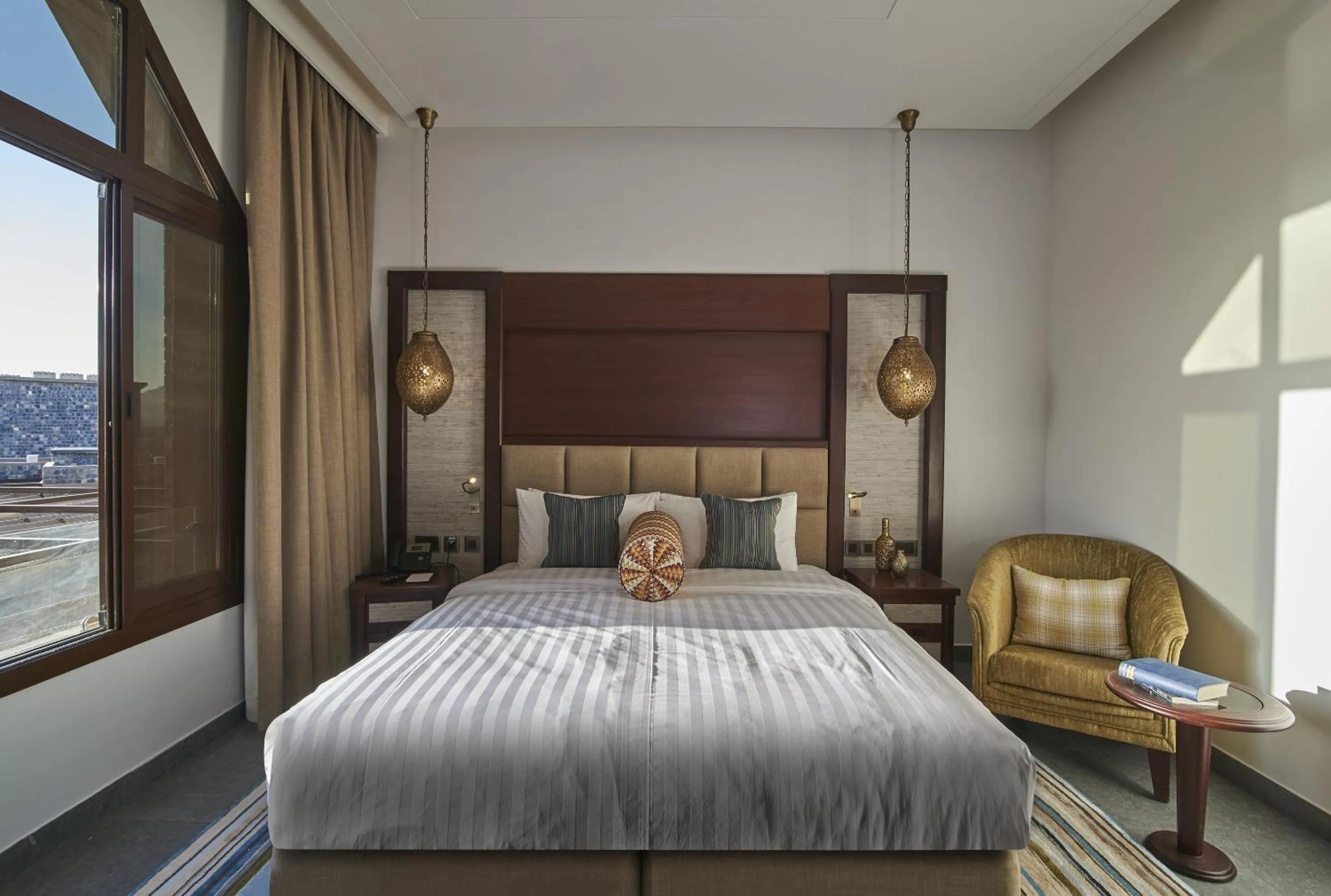 Bed in Sahab Resort and Spa, Jabal Al Akhdar
