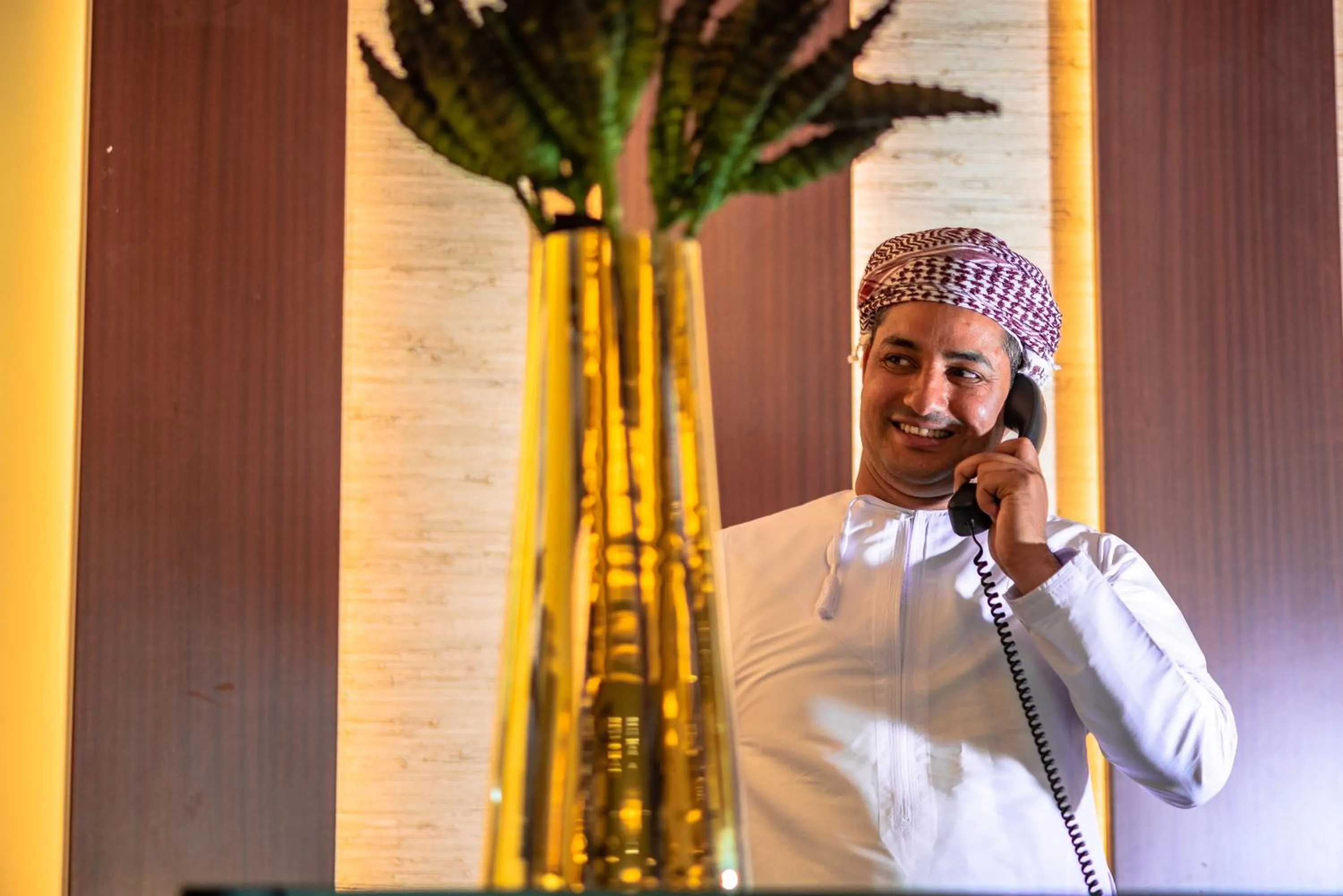 People in Sahab Resort and Spa, Jabal Al Akhdar