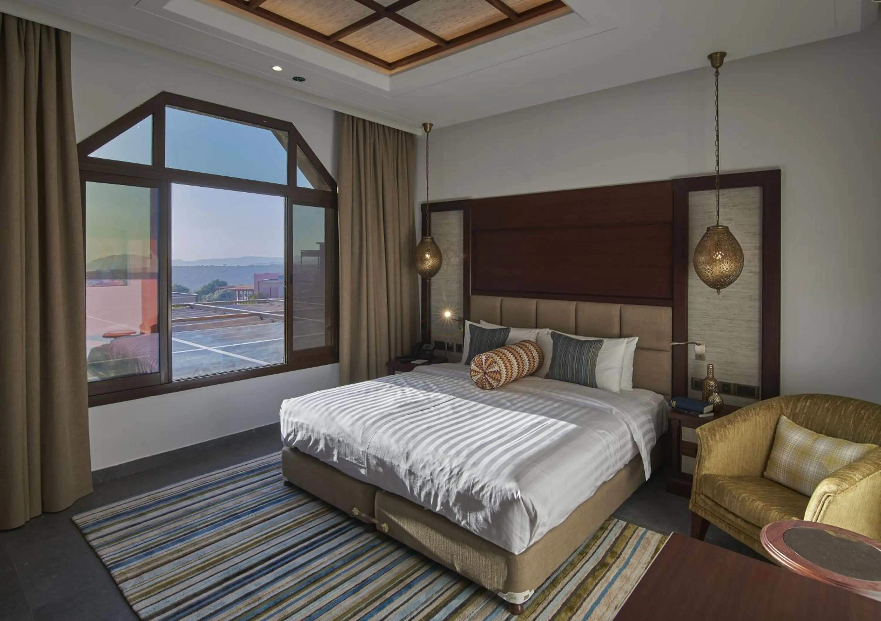Bedroom, Bed in Sahab Resort and Spa, Jabal Al Akhdar