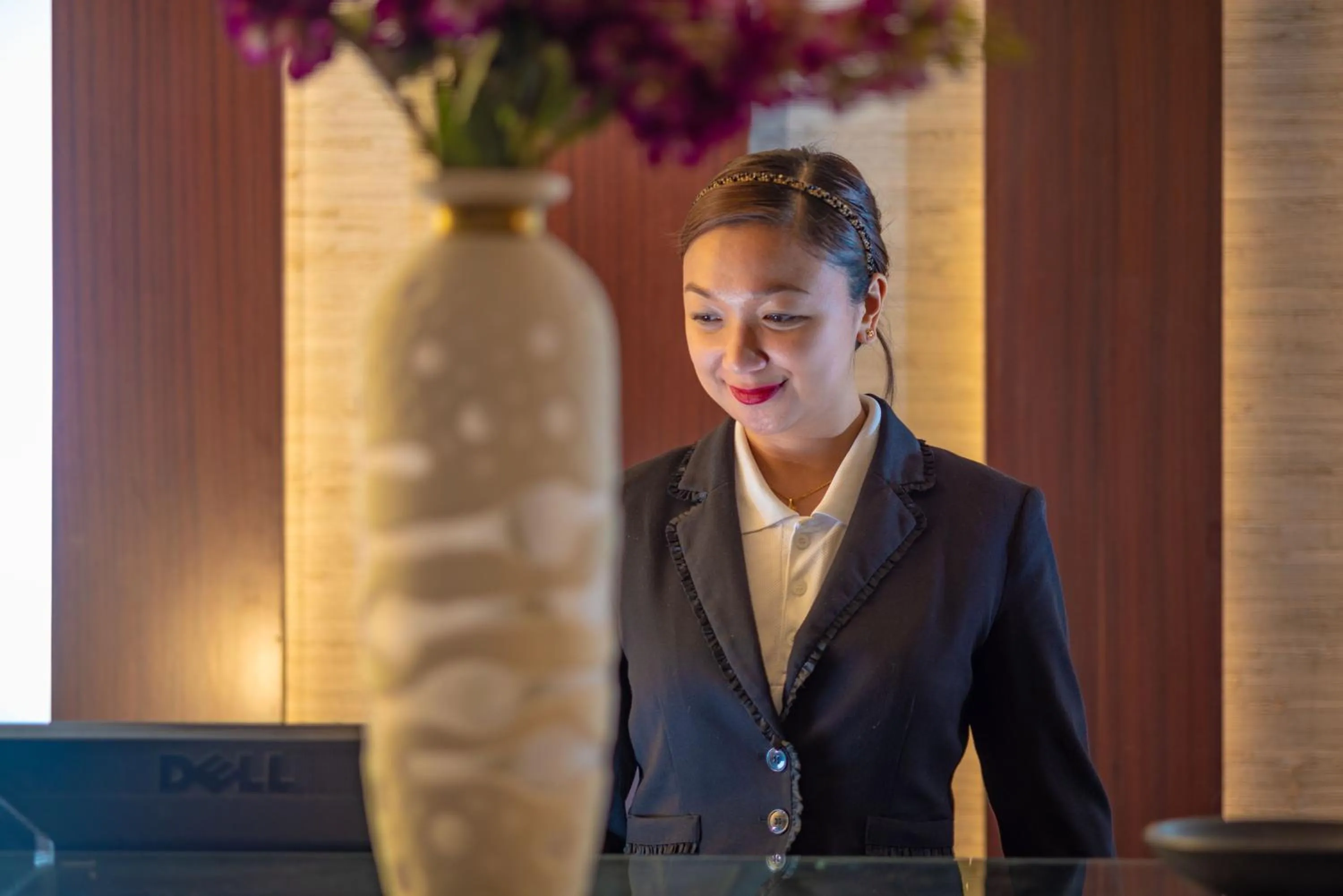 Staff in Sahab Resort and Spa, Jabal Al Akhdar