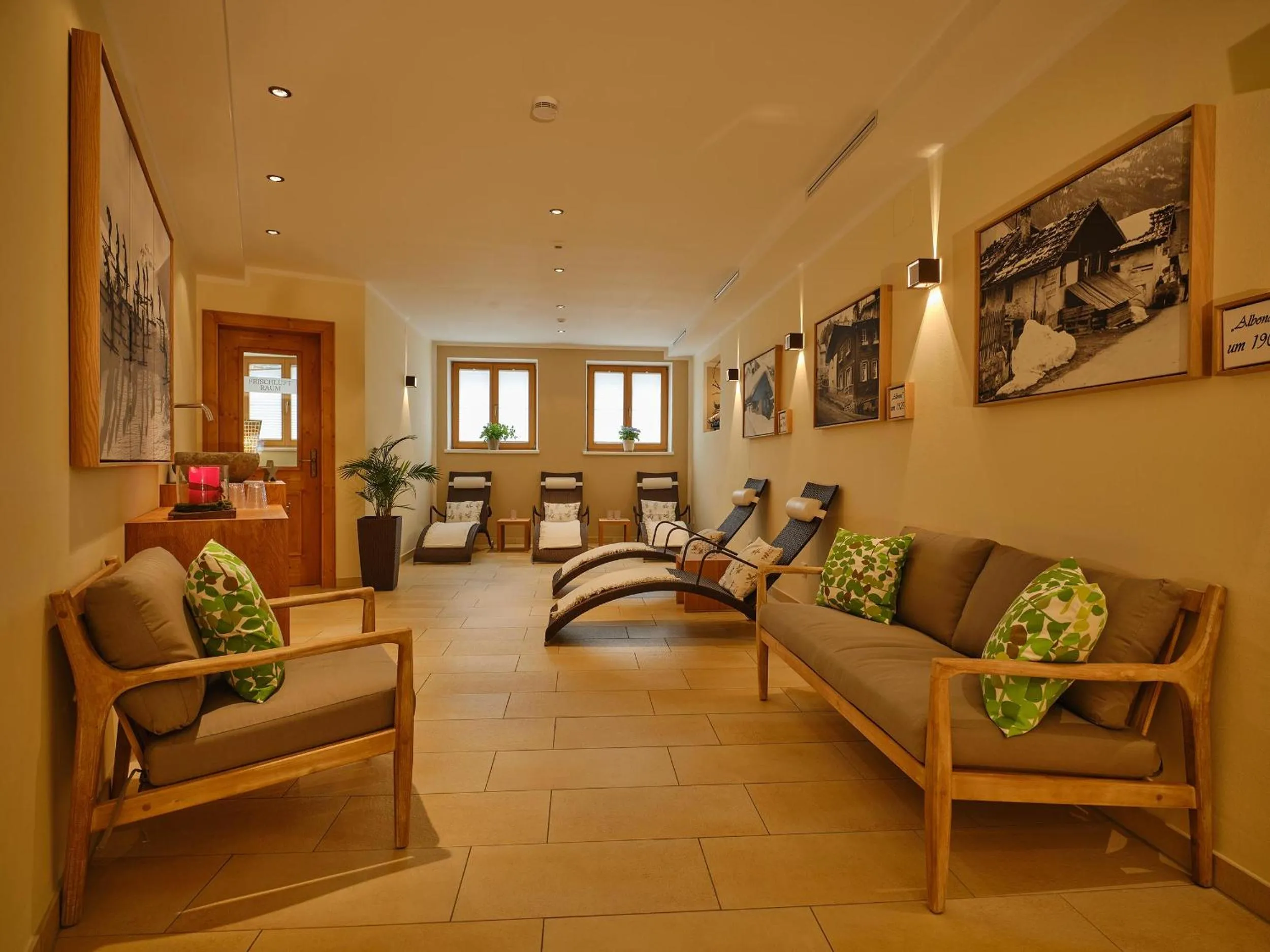 Sauna in Hotel Garni Albona