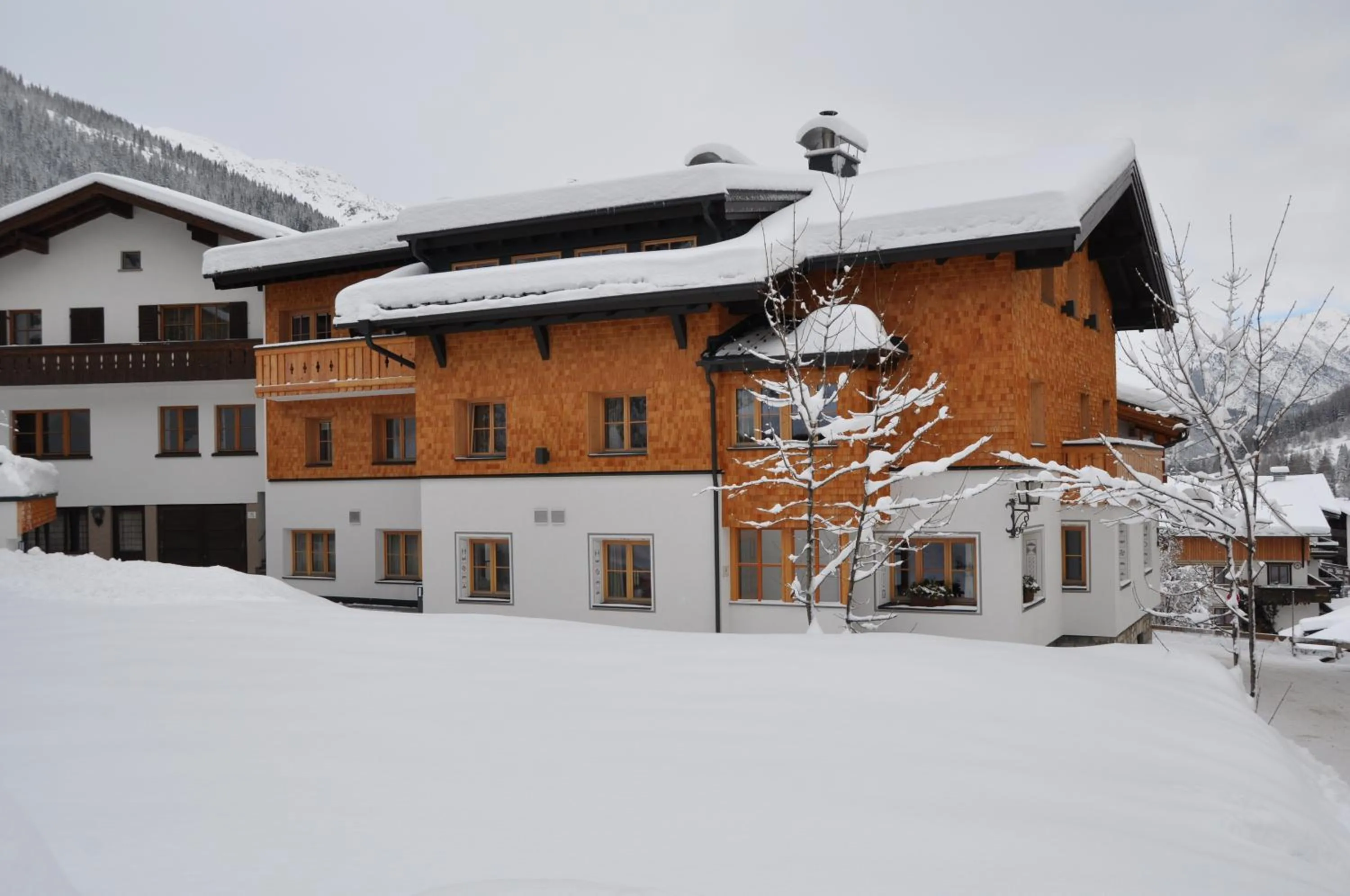 Facade/entrance in Hotel Garni Albona