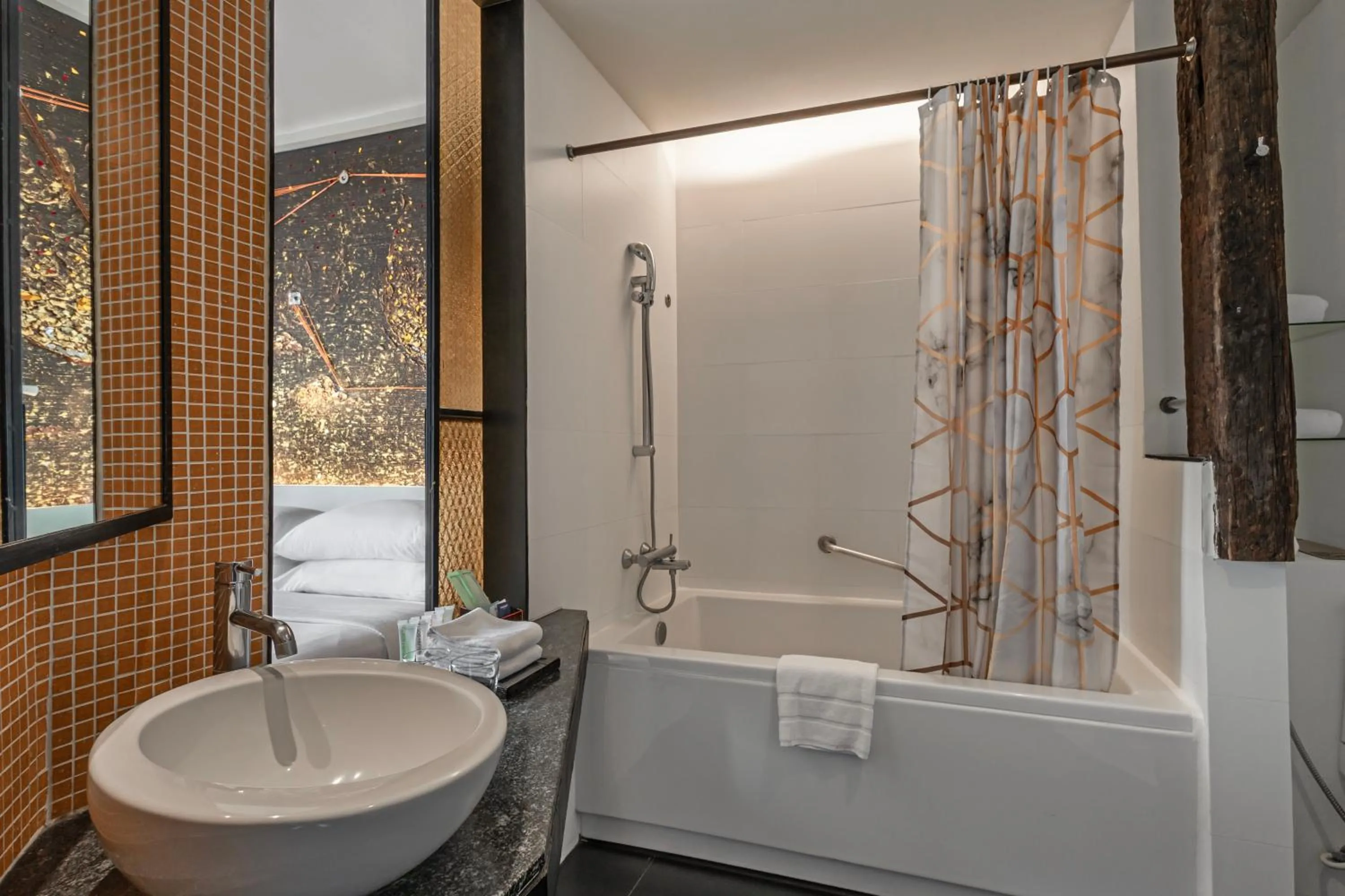 Shower in Siam At Siam Design Hotel Bangkok